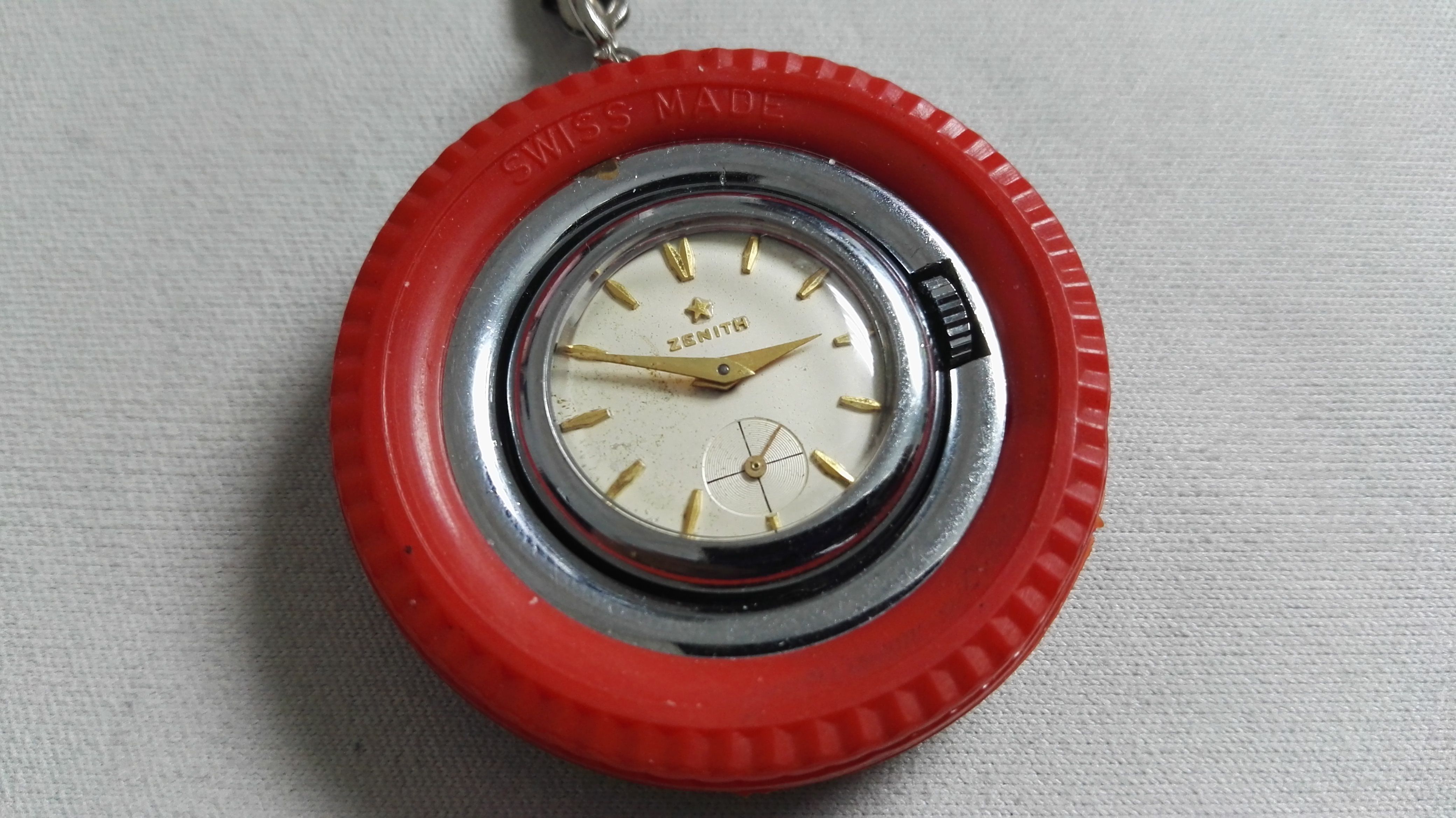 Zenith orologio portachiavi ruotino vintage meccanico manuale | San Giorgio a Cremano