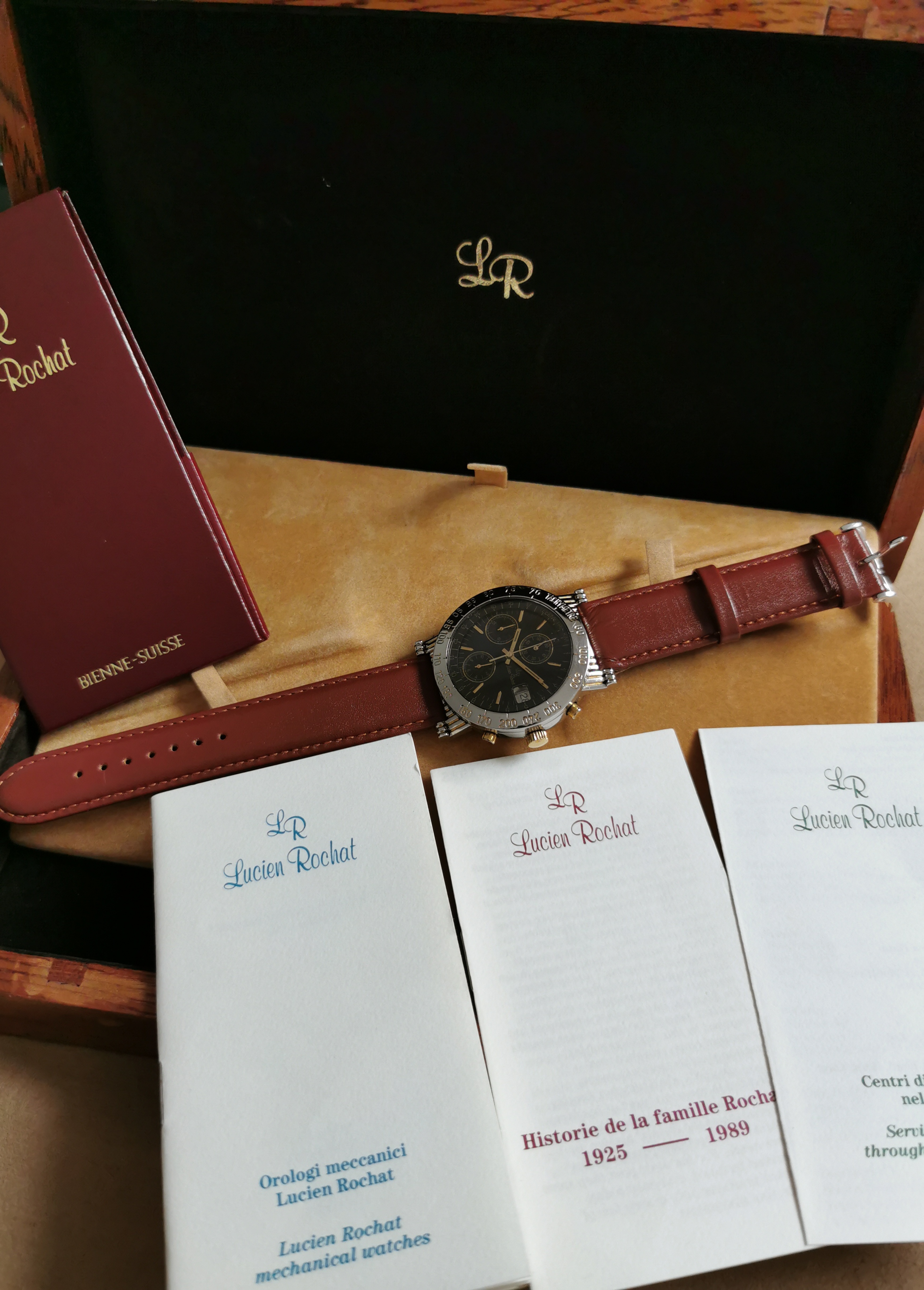 Lucien Rochat Chrono Automatic - 21463047 - stainless steel mm 40 - box and booklets | San Giorgio a Cremano