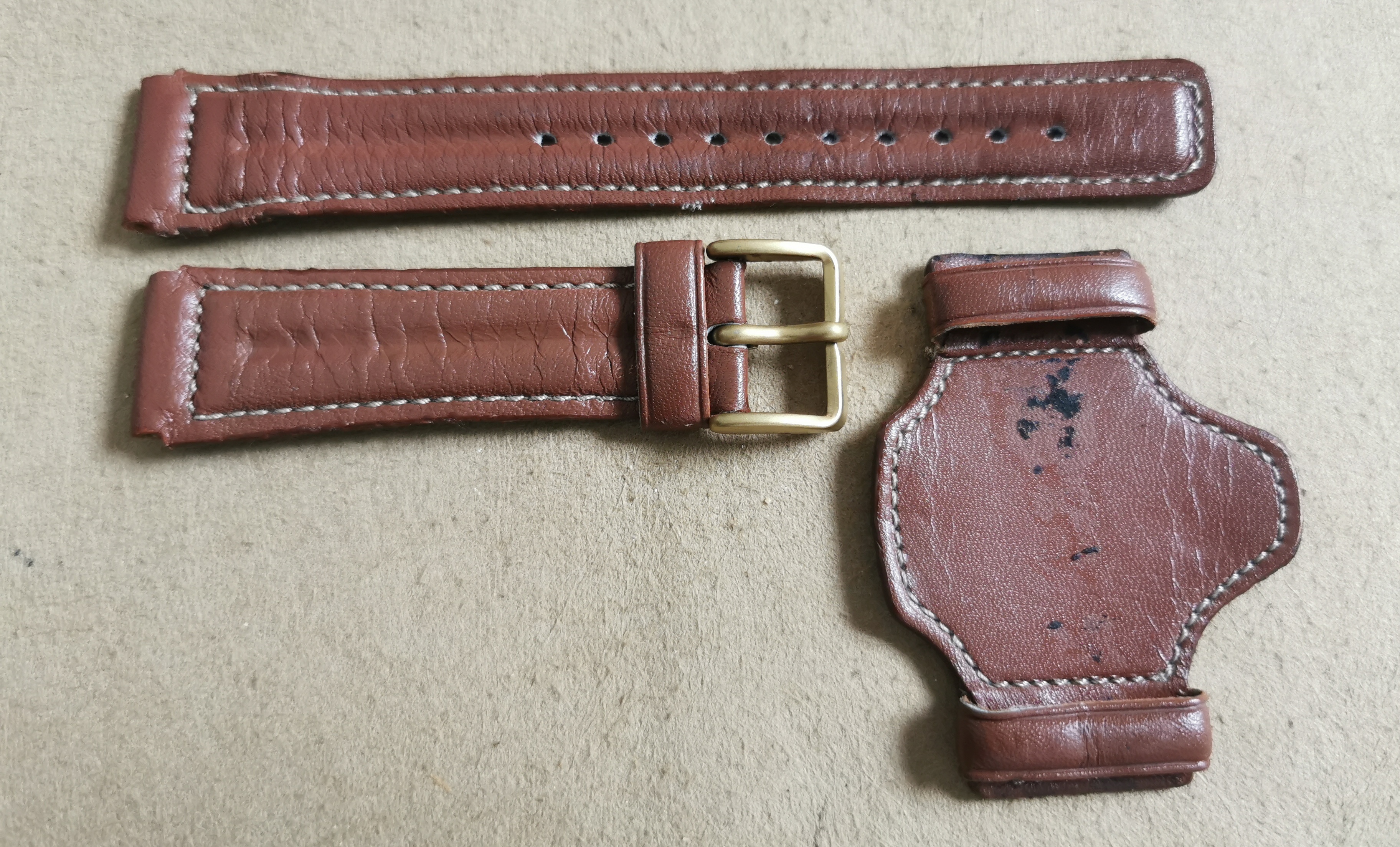 Citizen vintage promaster aqualand strap leather brown mm 20-18 used condition | San Giorgio a Cremano