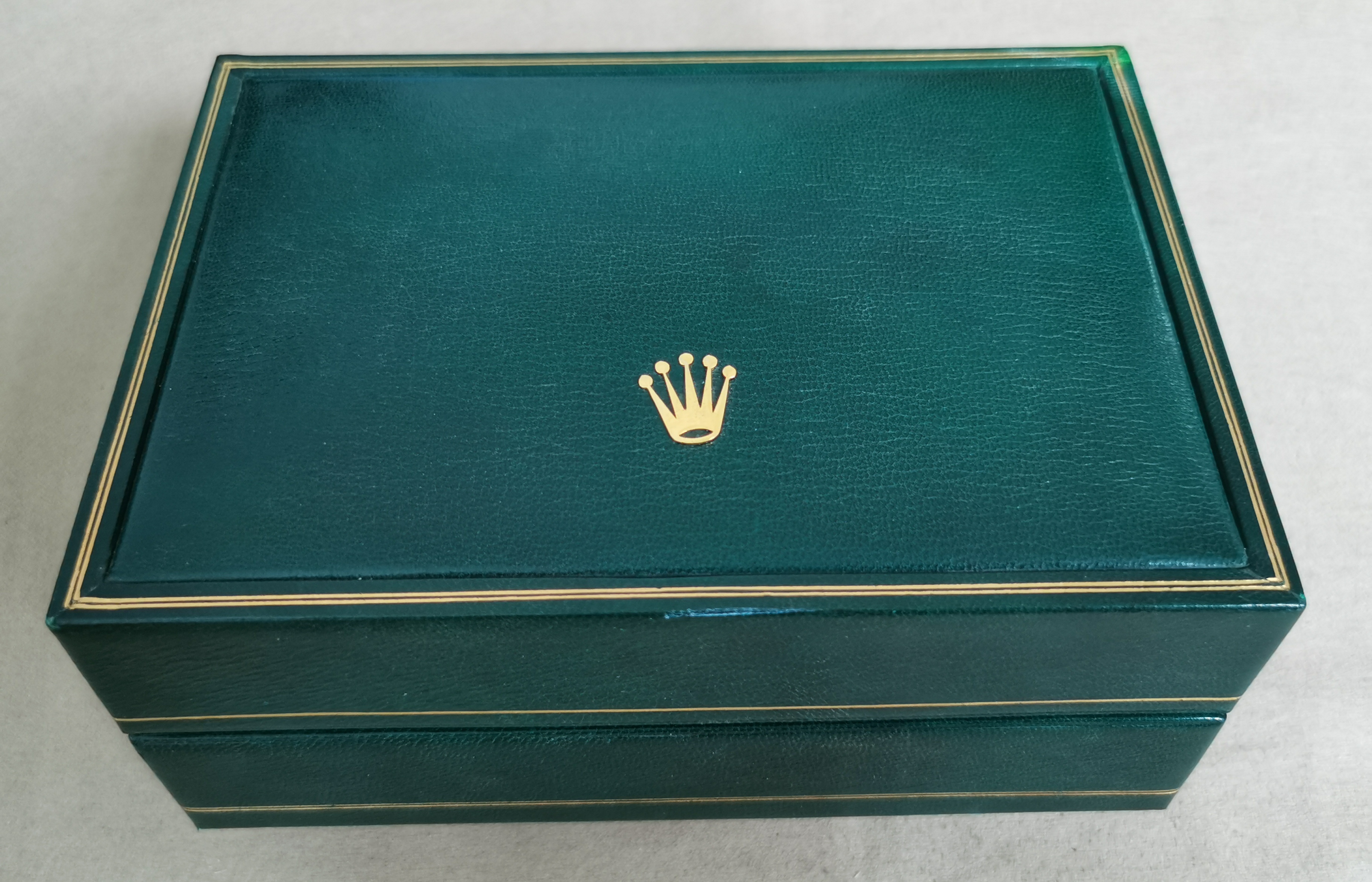 Rolex Rare vintage leather green watch box 59.00.04 for Daytona Cosmograph 6265/8 | San Giorgio a Cremano