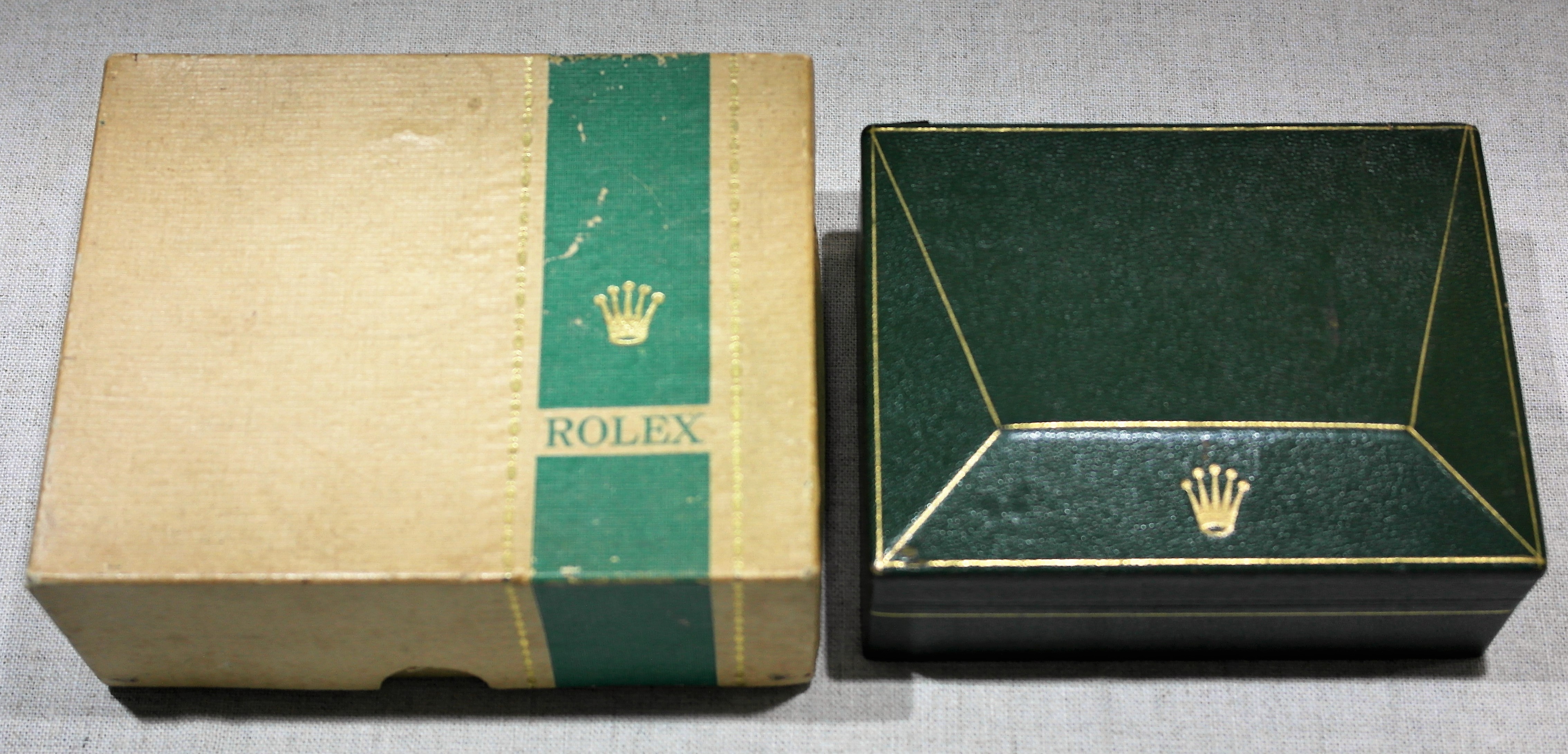 Rolex RARE 60'S GREEN STRIPE PYRAMID BOX SUBMARINER - GMT 5513-1680-1675-1665-5512 WATCHES | San Giorgio a Cremano