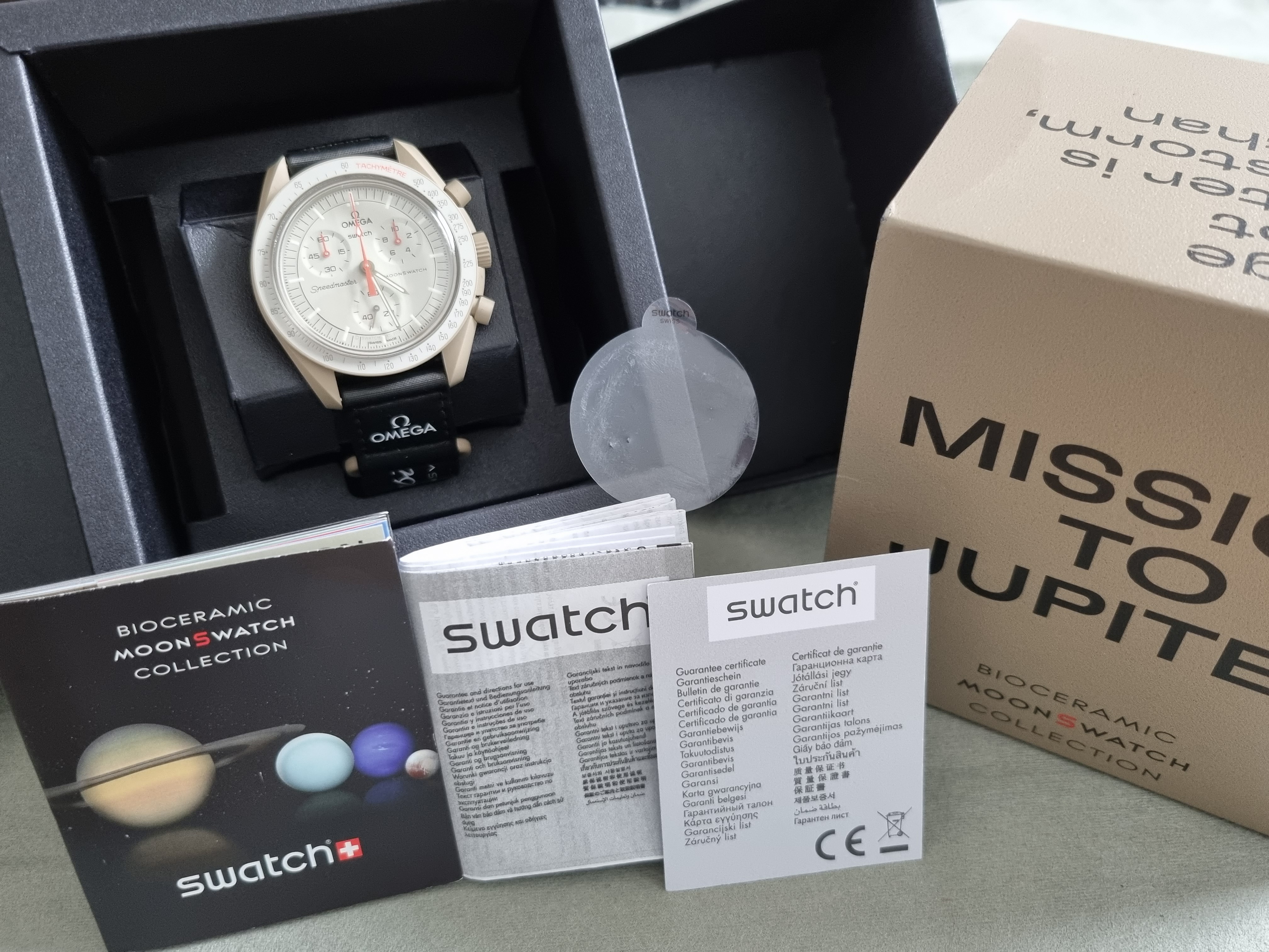 Swatch Moonswatch "Mission To Jupiter" Swatch x Omega New Full Set 07-2022 | San Giorgio a Cremano