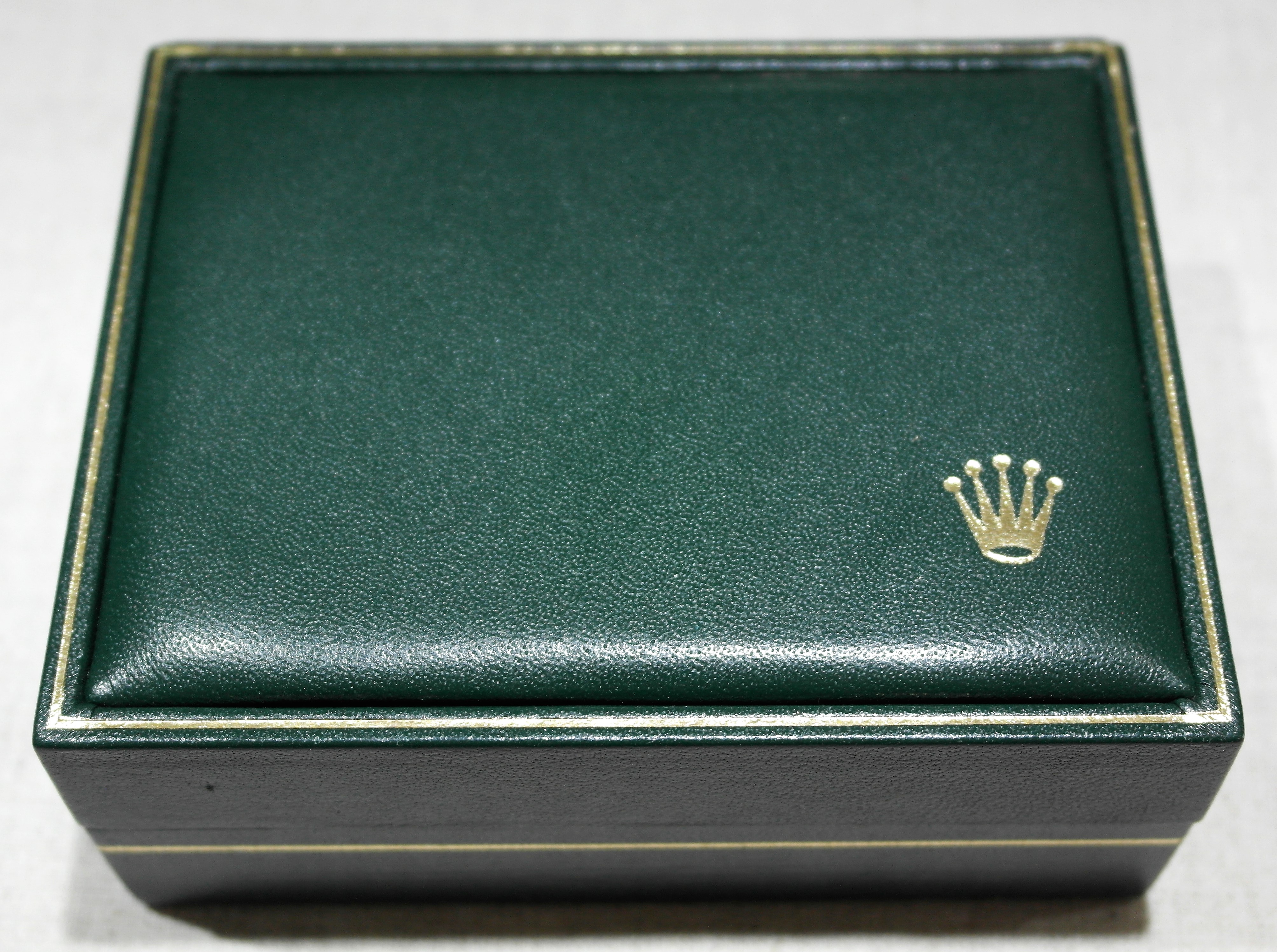 Rolex Vintage leather green box 11.00.71 for any classic or sport models good condition | San Giorgio a Cremano