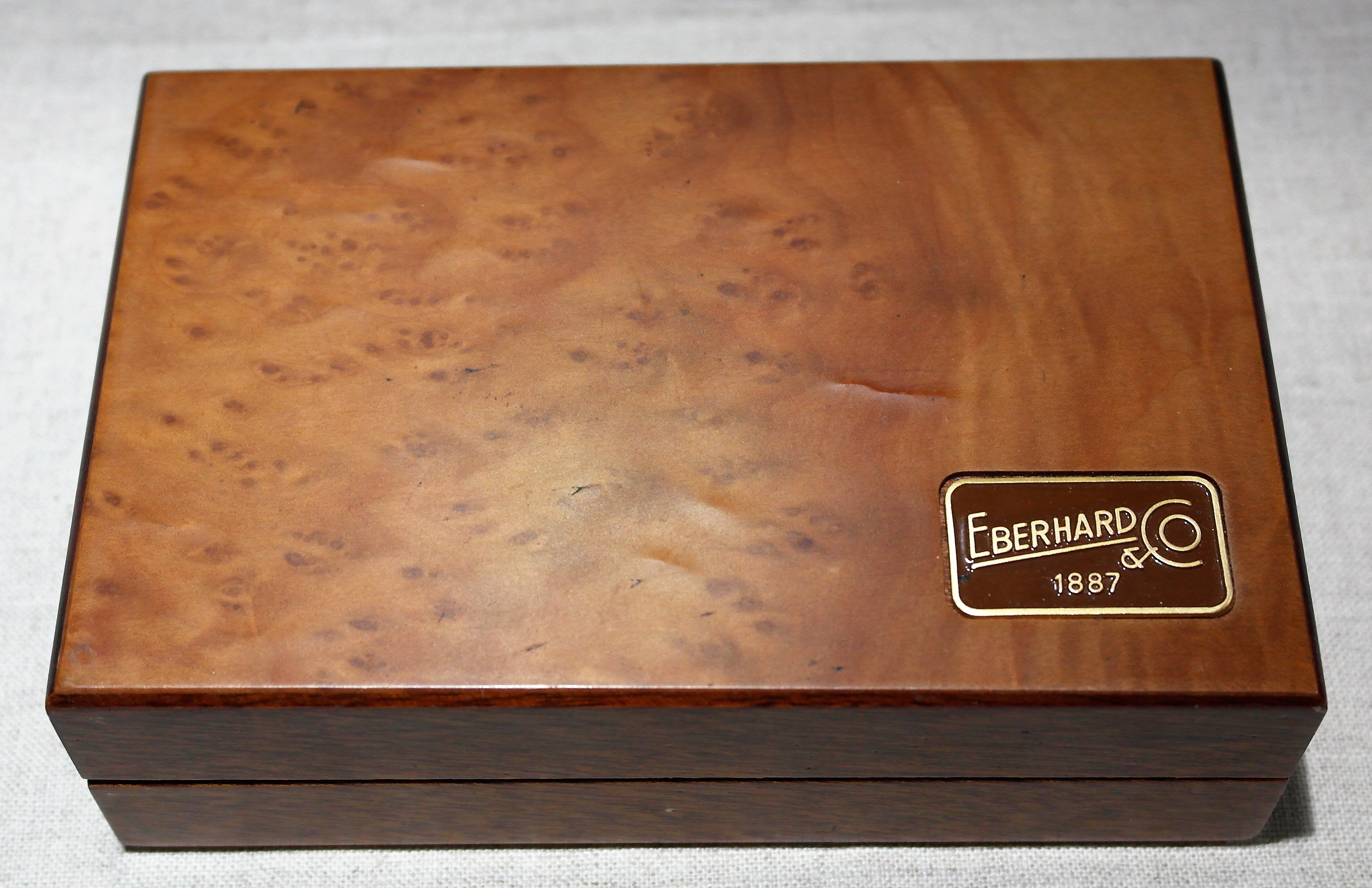 Eberhard & Co. Vintage wooden watch box for any models in good condition | San Giorgio a Cremano