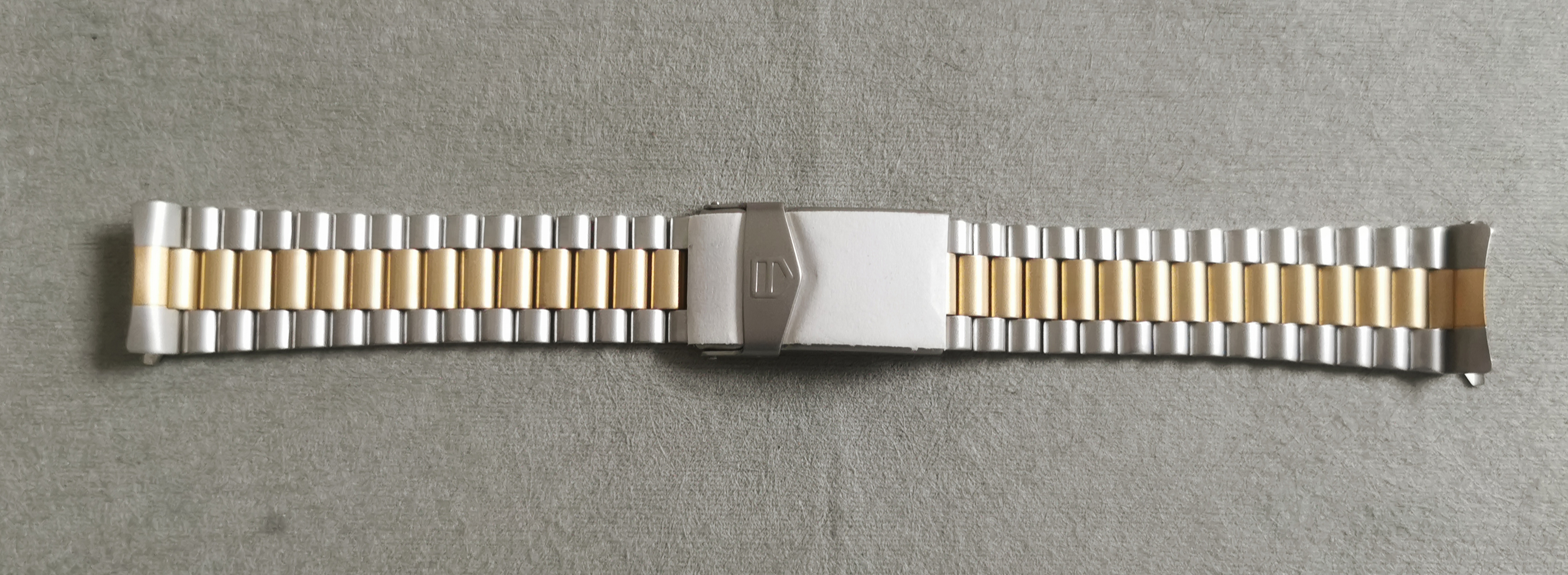 TAG Heuer 2000 326/31G 2-TONE NEW STYLE GOLD PLATED + STAINLESS STEEL FULL BRACELET MM 20 NOS | San Giorgio a Cremano
