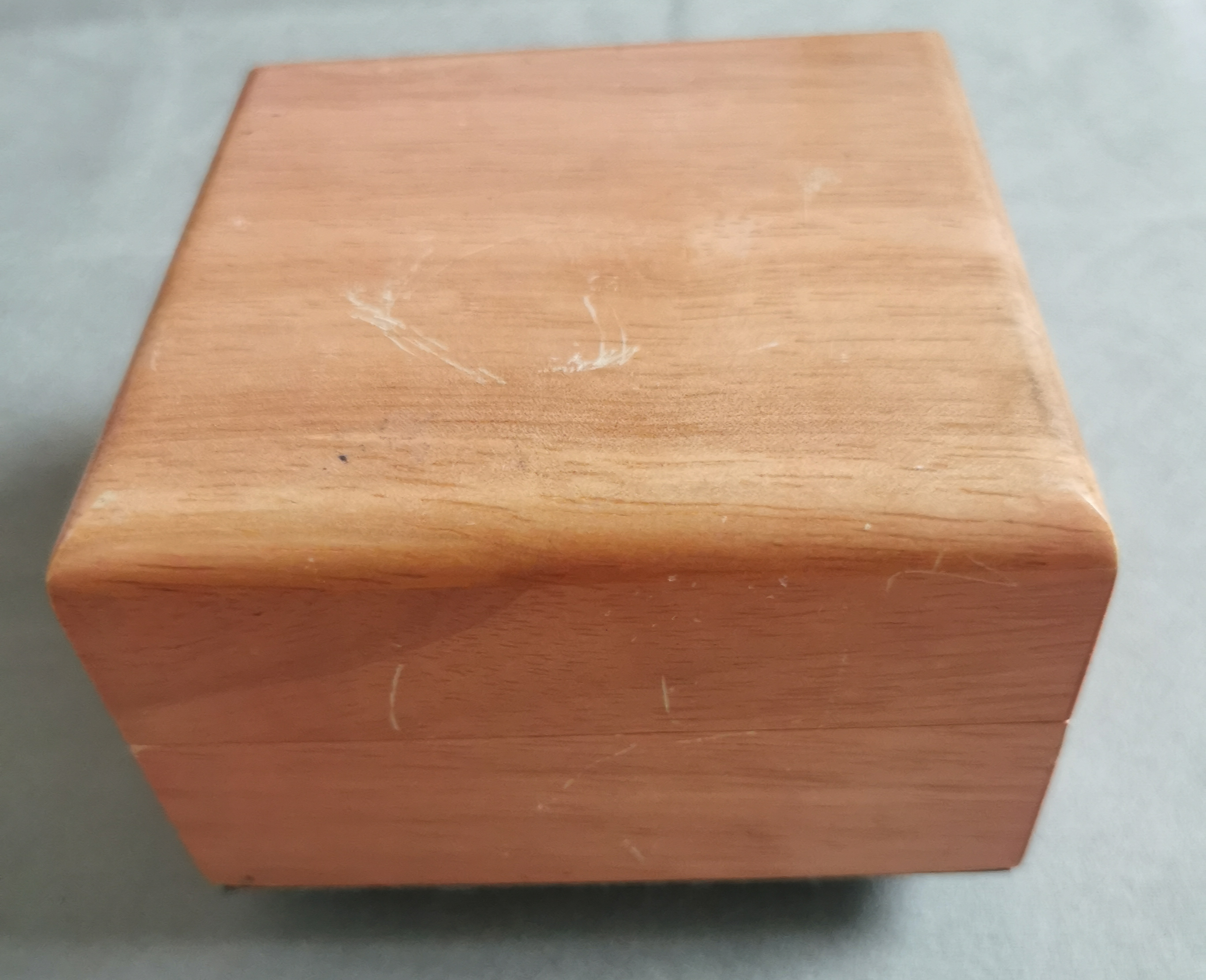 Glycine Vintage wooden watch box for any models in used condition | San Giorgio a Cremano