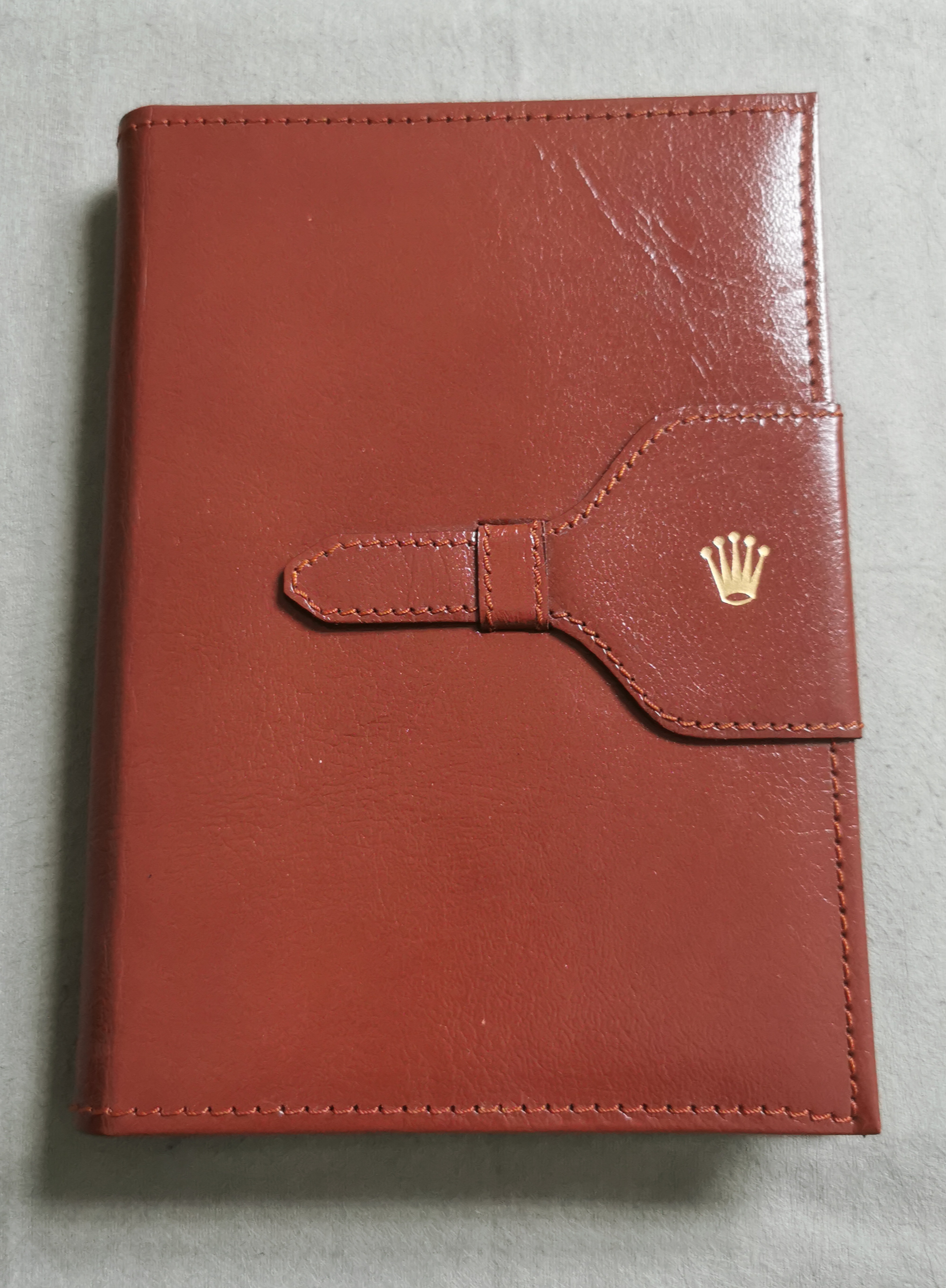 Rolex Very rare leather vintage notepad 71.06.02 hight collection in good condition | San Giorgio a Cremano