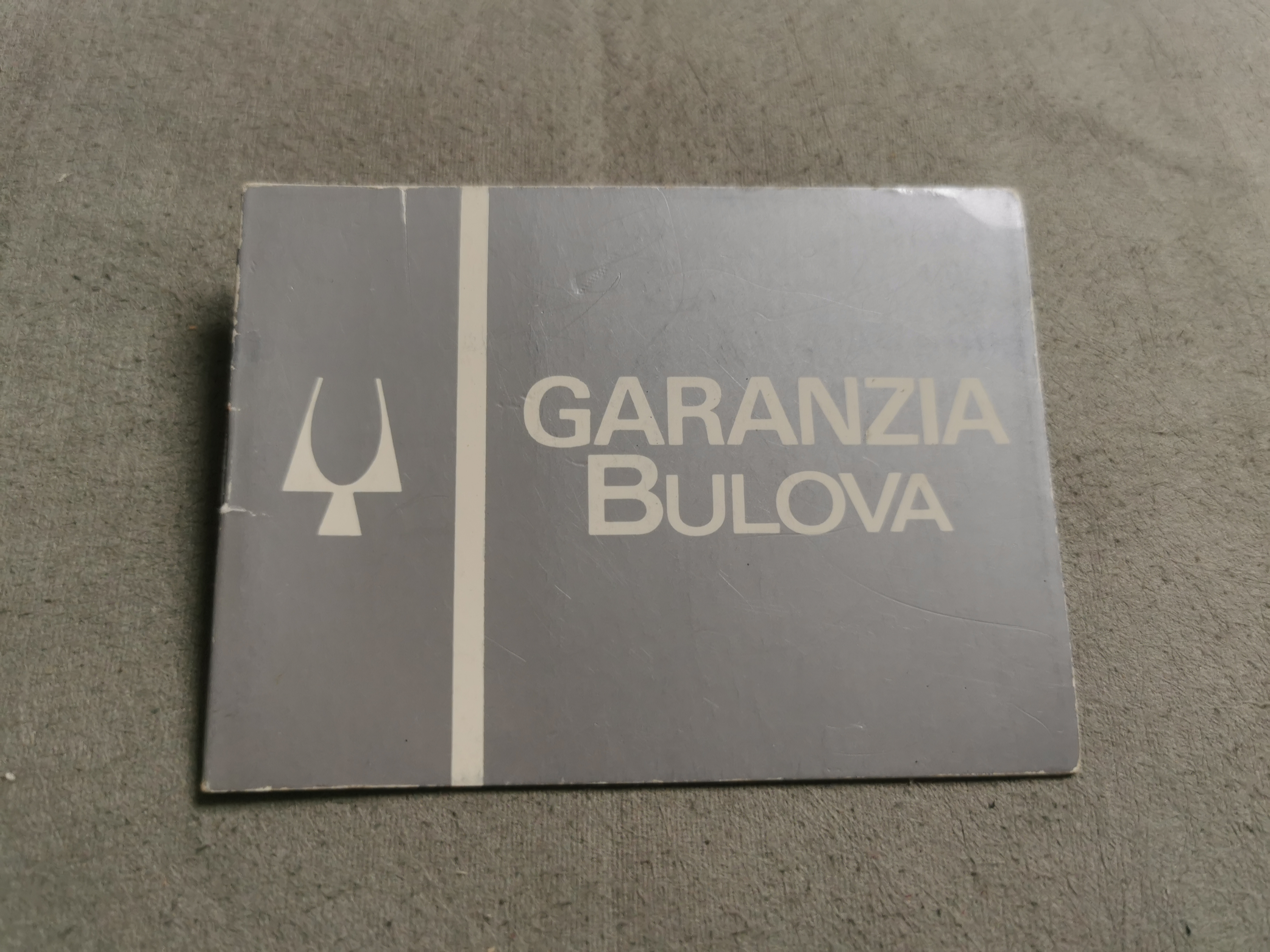 Bulova vintage warranty papers booklet blank for any models very good condition | San Giorgio a Cremano