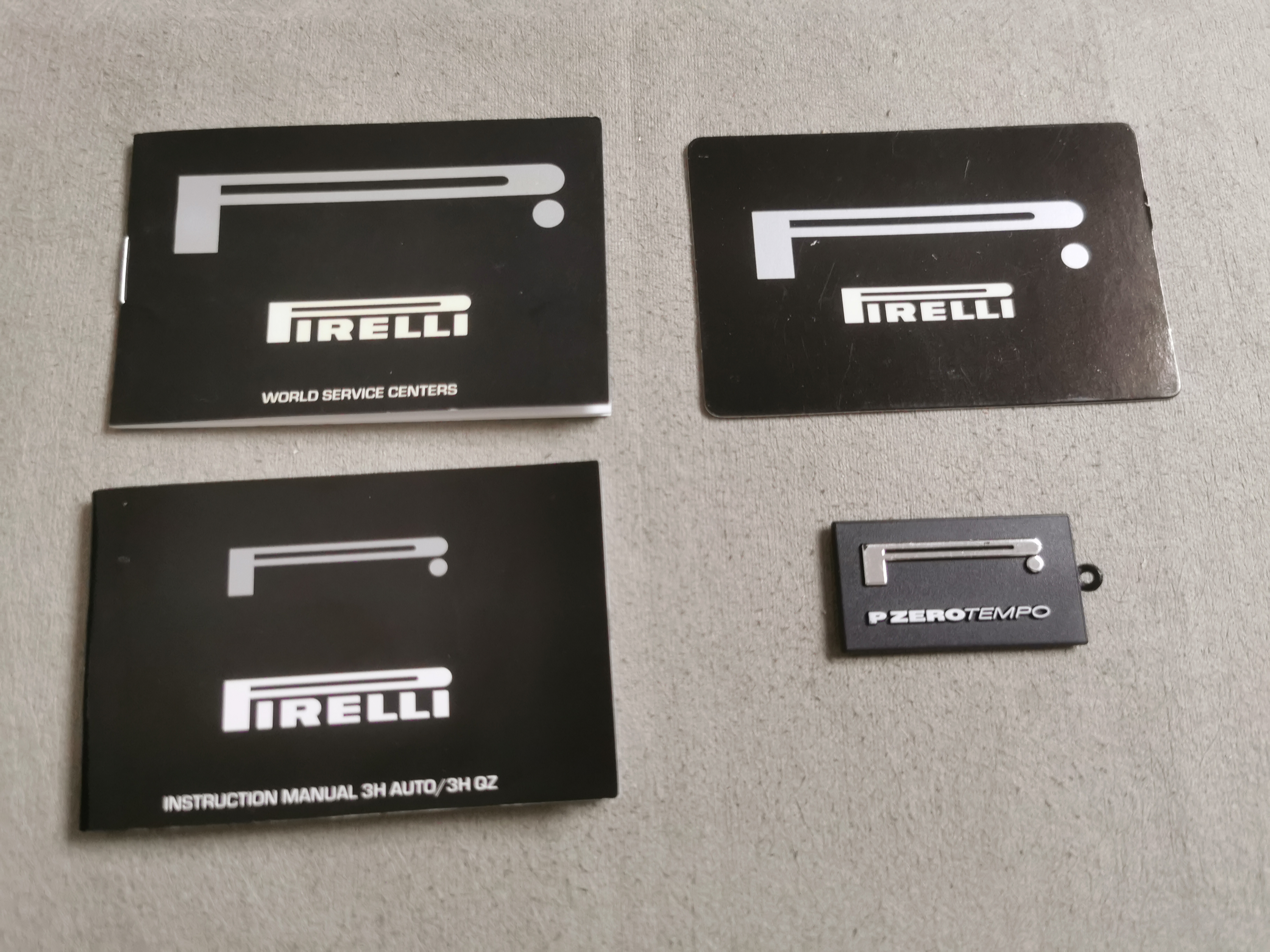 Anonimo Pirelli P0 vintage kit warranty booklet blank instruction tag and service | San Giorgio a Cremano