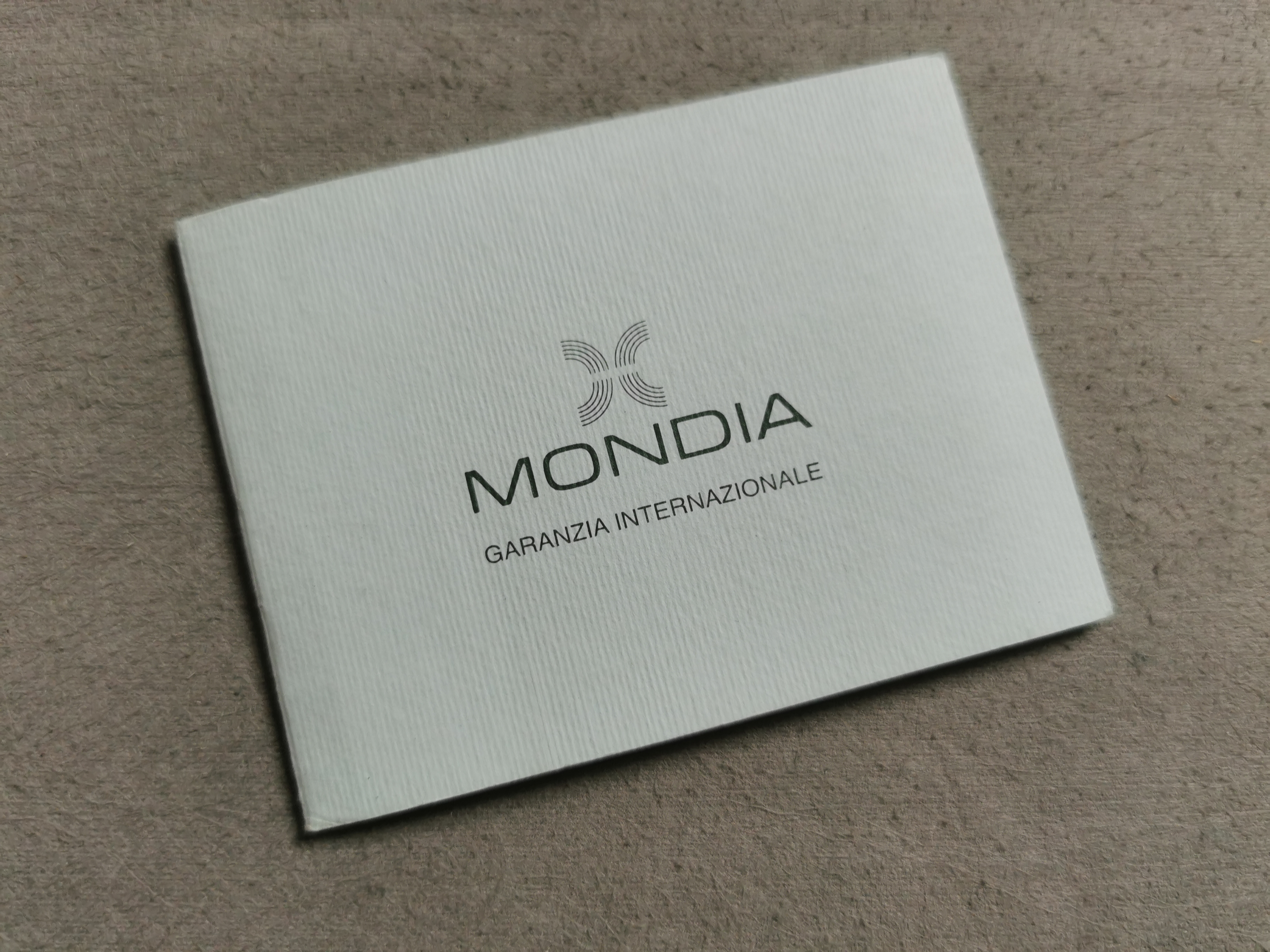 Mondia vintage warranty paper booklet for any models without coupon newoldstock | San Giorgio a Cremano