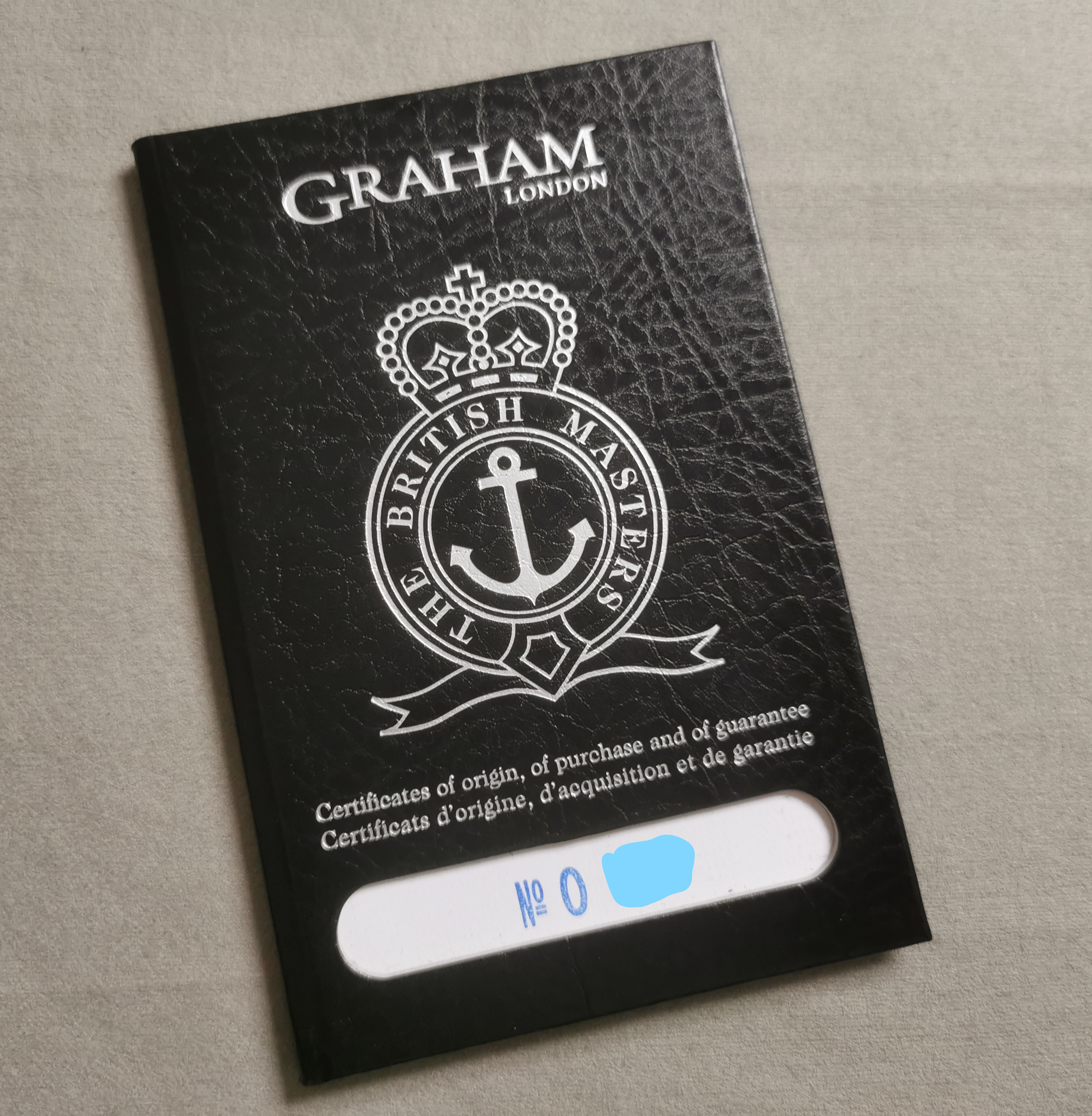Graham booklet papers warranty silverstone chronograph flyback gmt very good | San Giorgio a Cremano