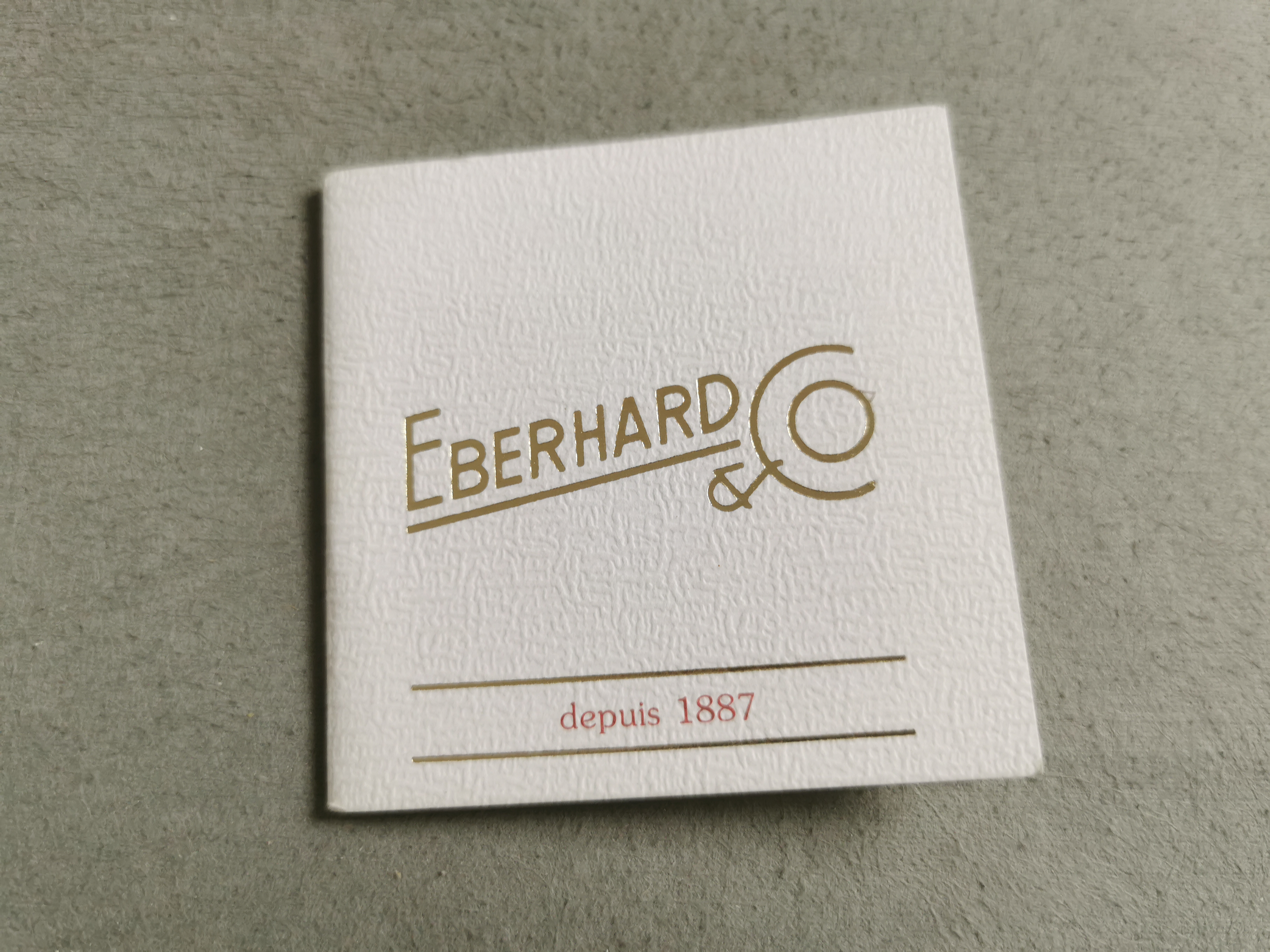 Eberhard & Co. vintage instruction booklet for Champion chrono models multilingual newoldstock | San Giorgio a Cremano