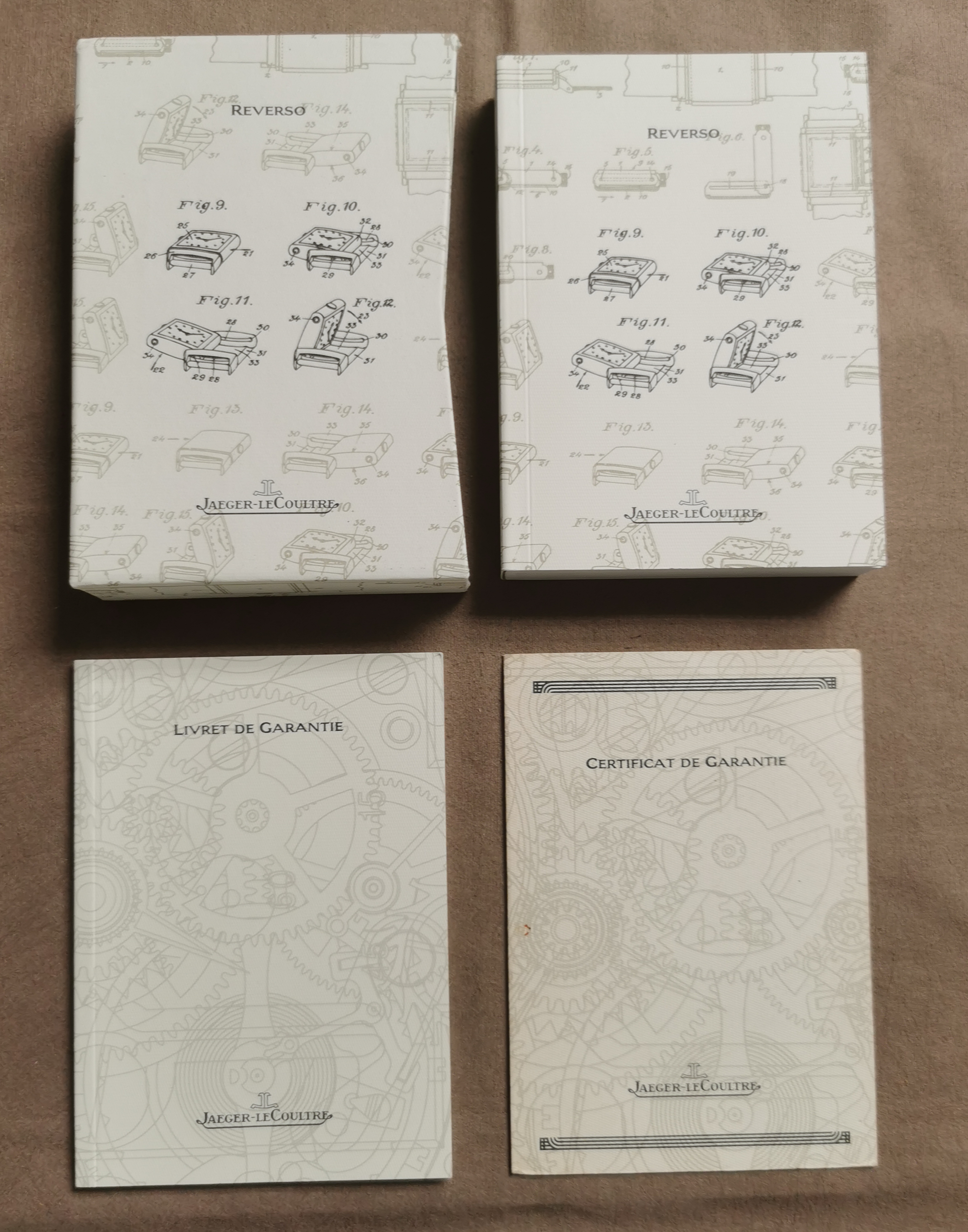 Jaeger-LeCoultre  Reverso complete kit booklets and warranty papers blank | San Giorgio a Cremano
