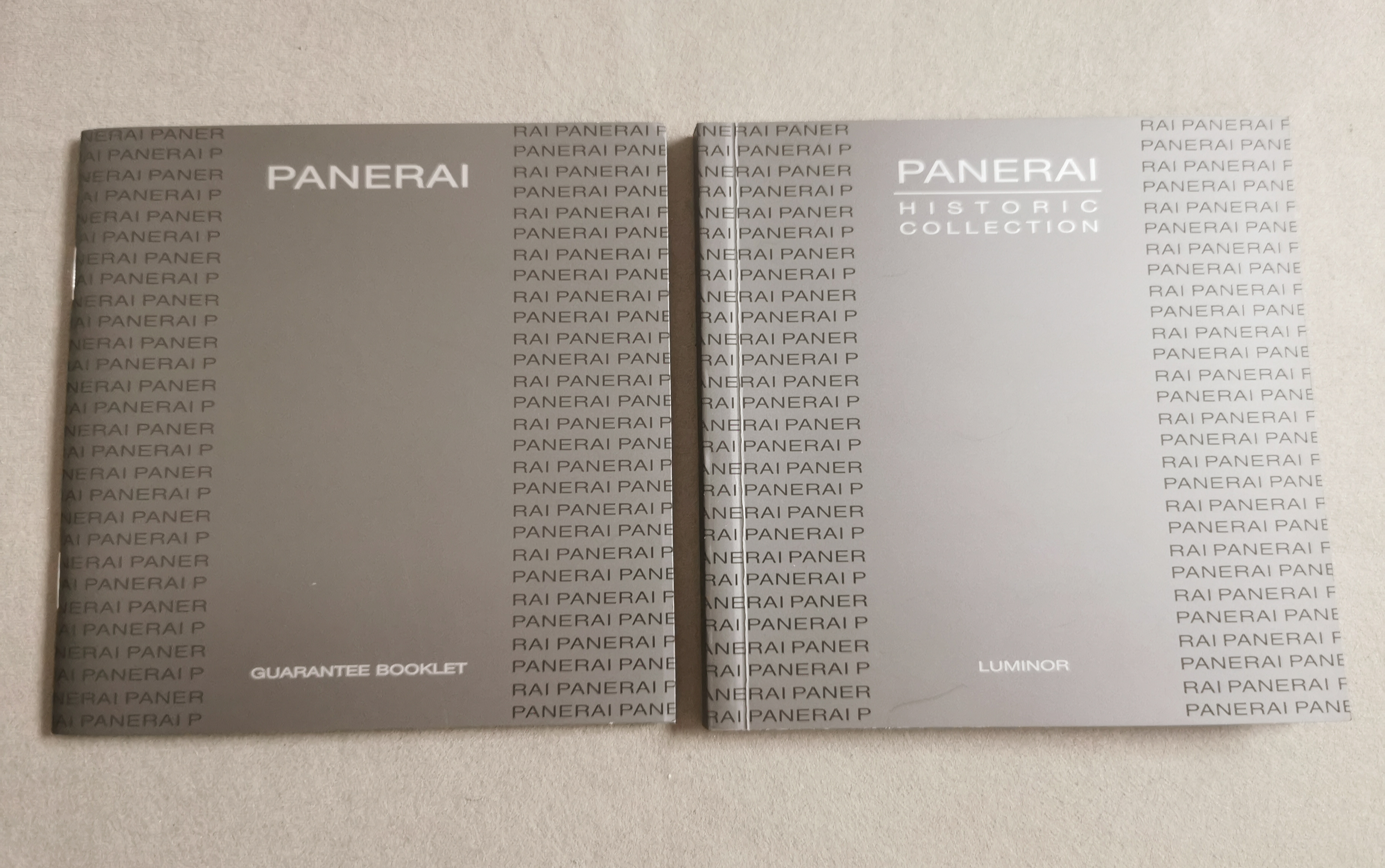 Panerai instruction and warranty booklet for Luminor year 2011 good condition | San Giorgio a Cremano