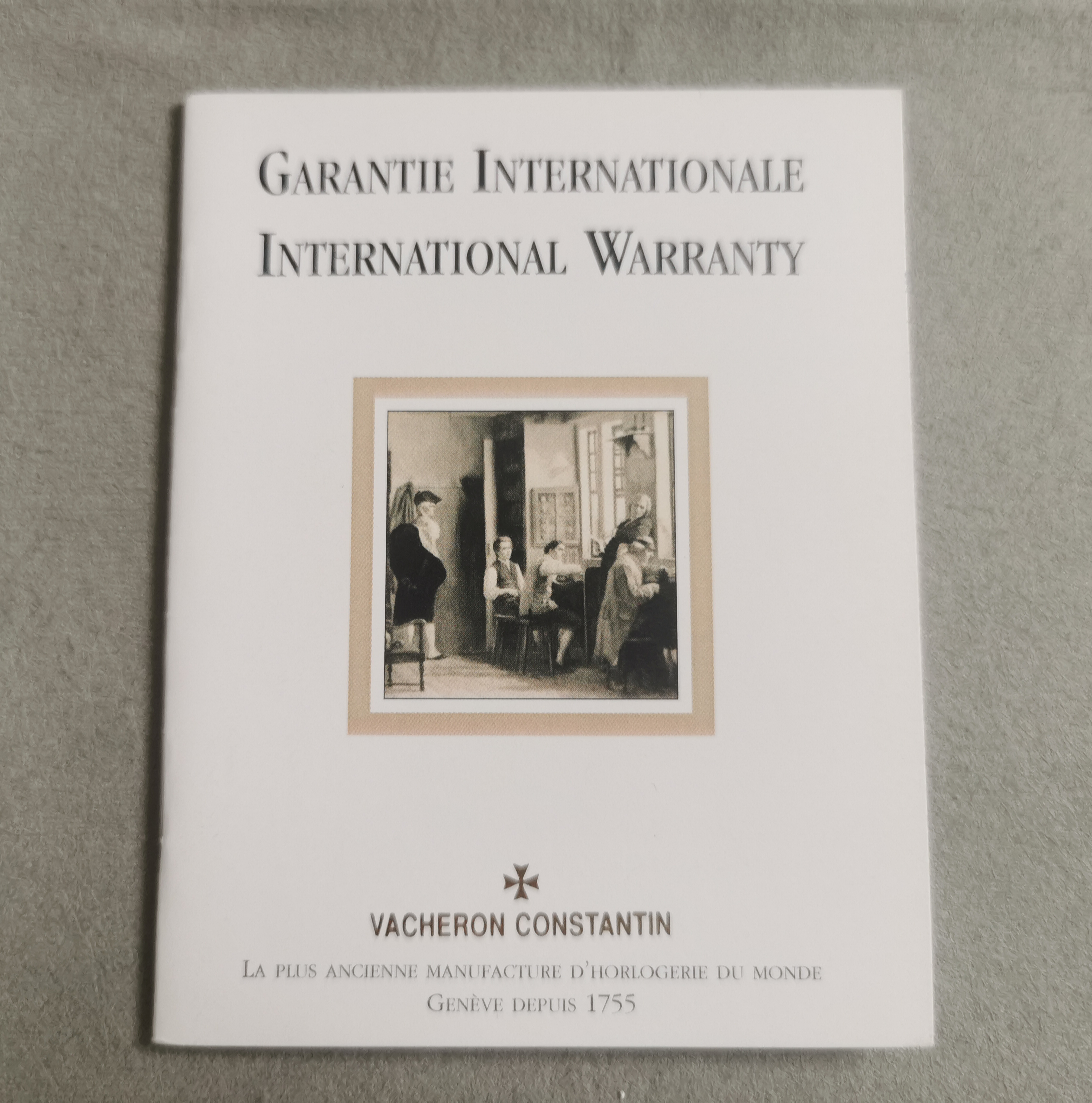 Vacheron Constantin VINTAGE BOOKLET GUARANTIE INTERNATIONALE - INTERNATIONAL WARRANTY MINT | San Giorgio a Cremano