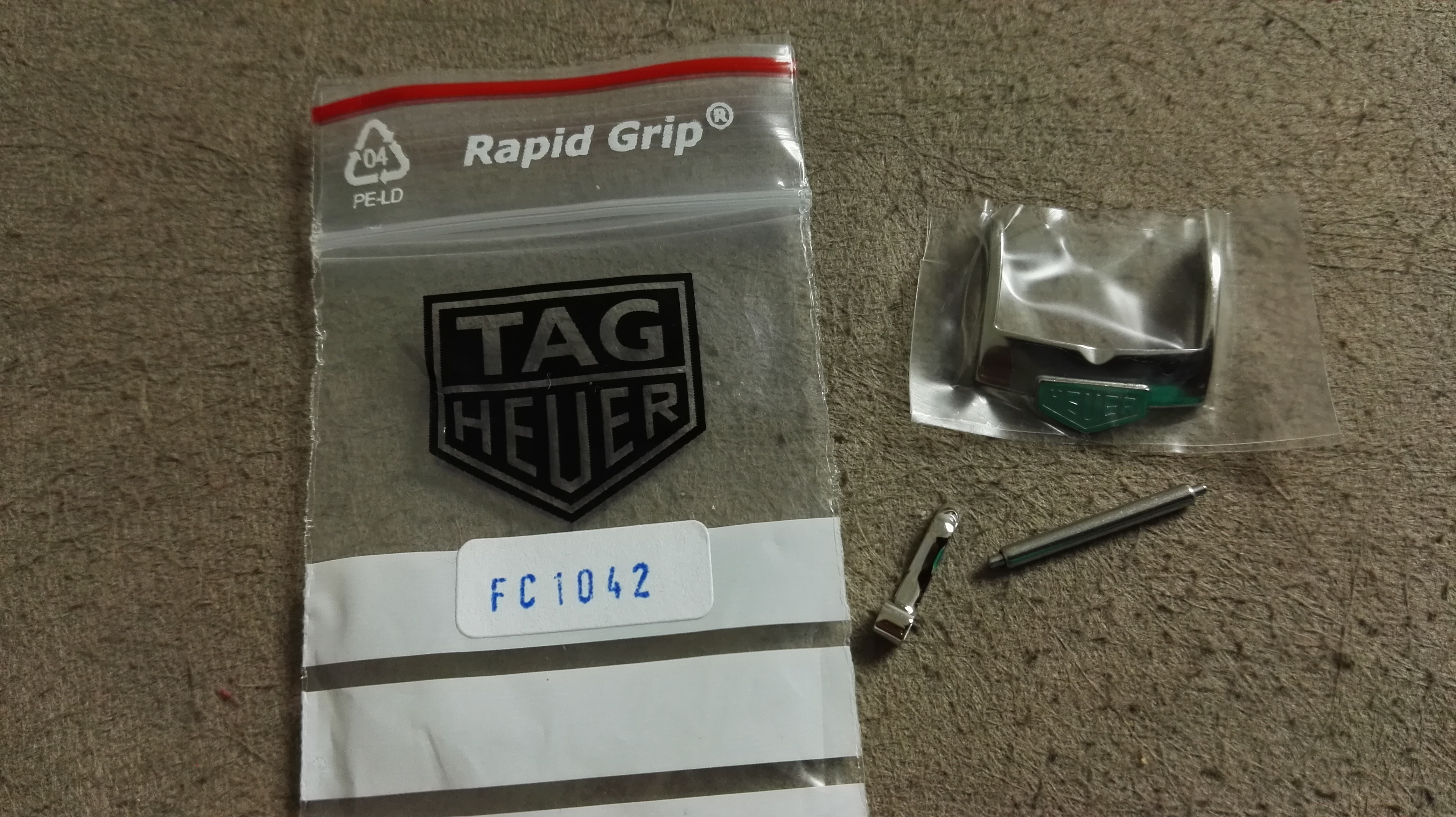 Heuer stainless steel buckle mm 16 new - FC1042 | San Giorgio a Cremano