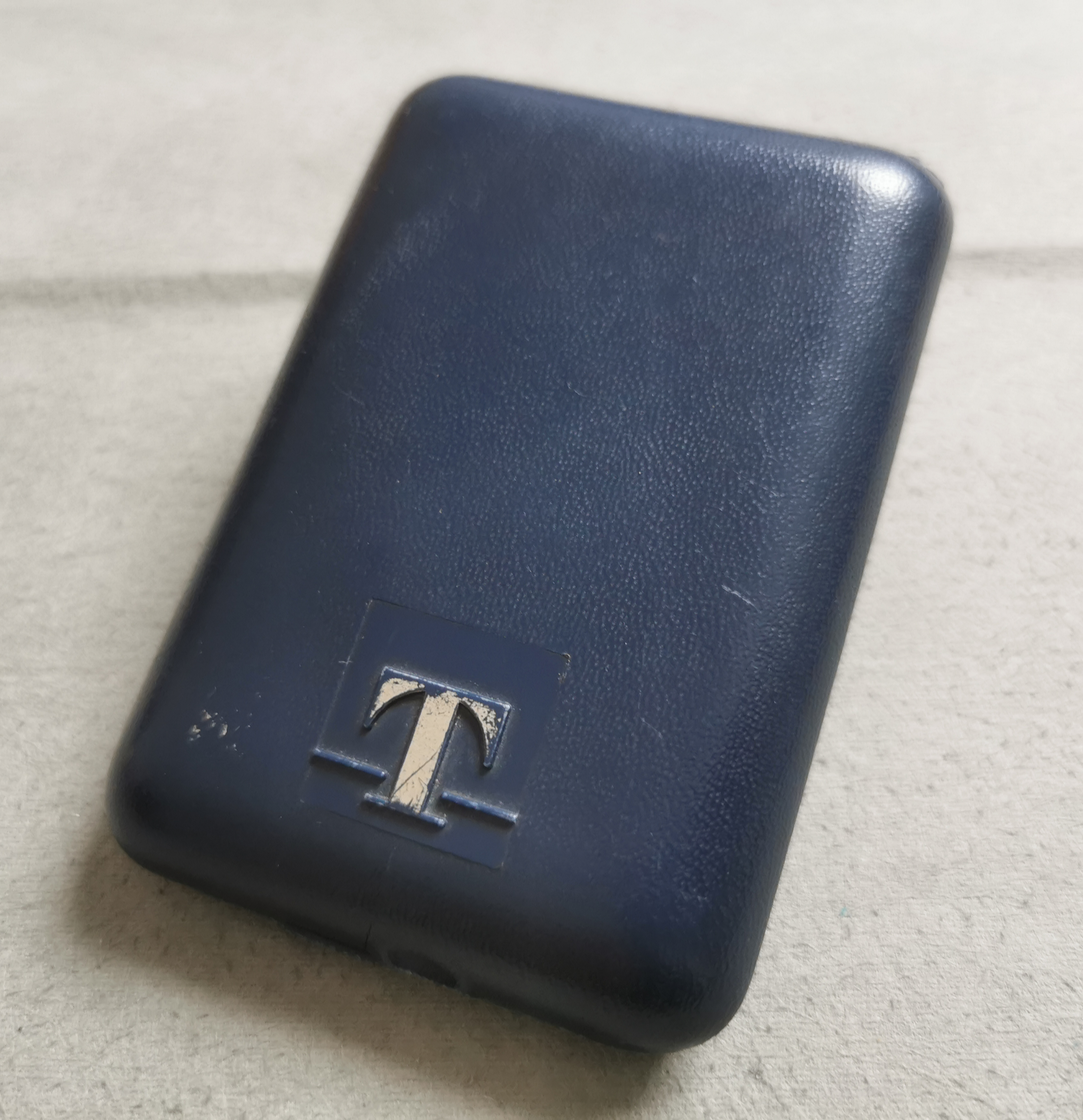 Tissot vintage blu plastic pocket watch box good condition | San Giorgio a Cremano
