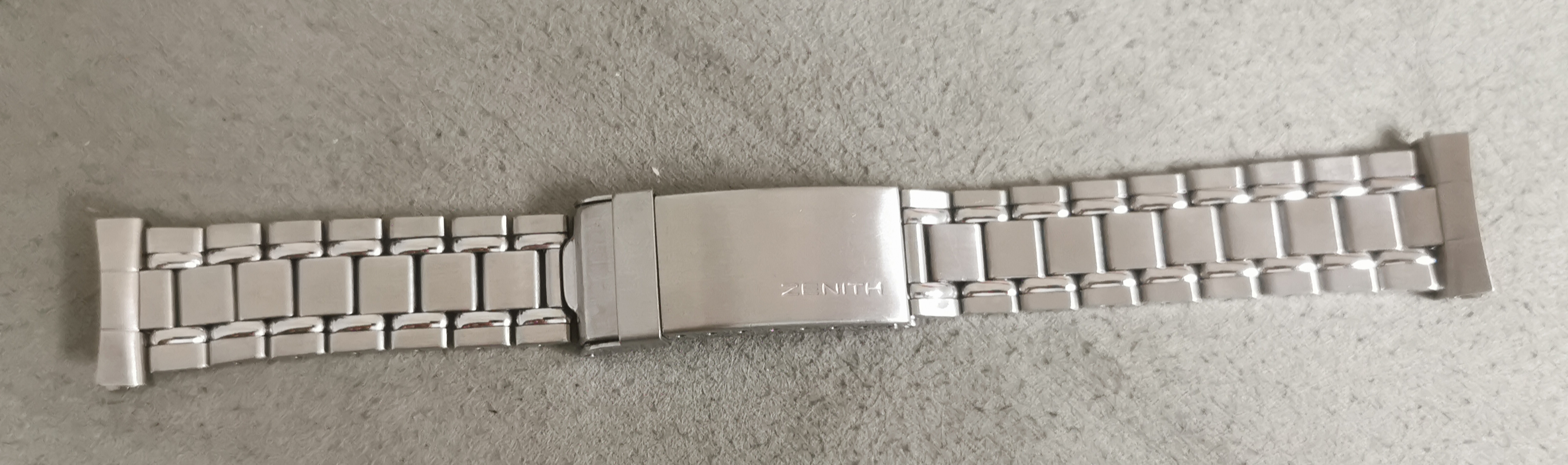 Zenith bracelet steel gay freres 4-71 for sub diver ref.A3635 ends ZH mm 20 good condition | San Giorgio a Cremano