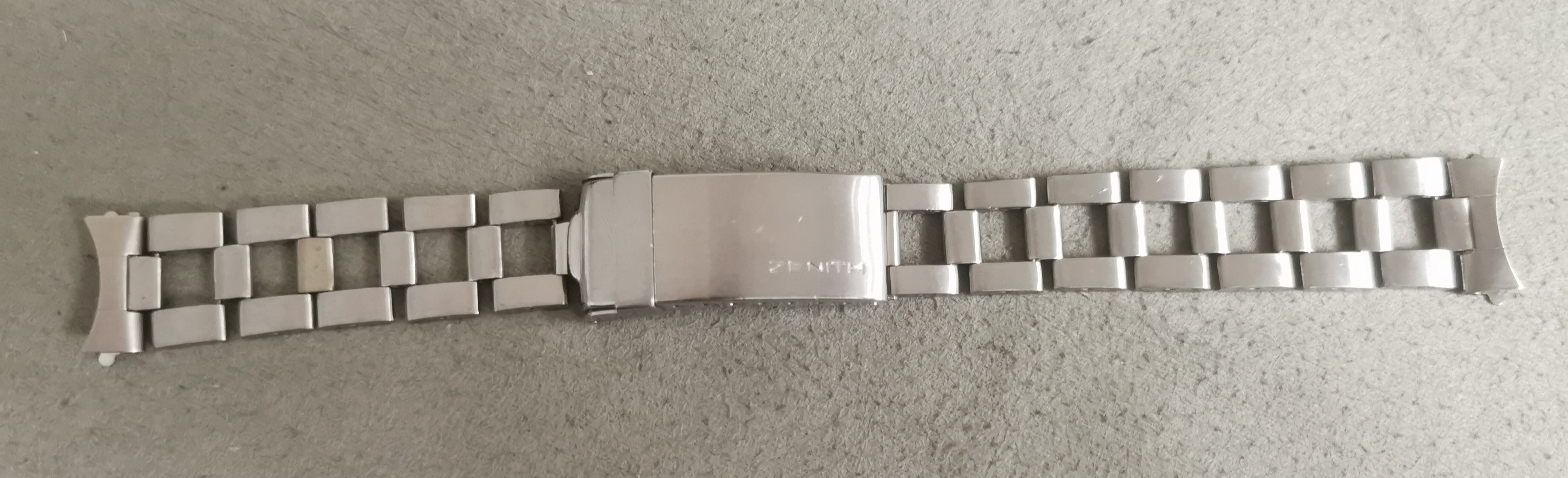 Zenith bracelet steel gay freres 4/71 for sub diver ref. A3634 ends ZA mm 18 good condition | San Giorgio a Cremano