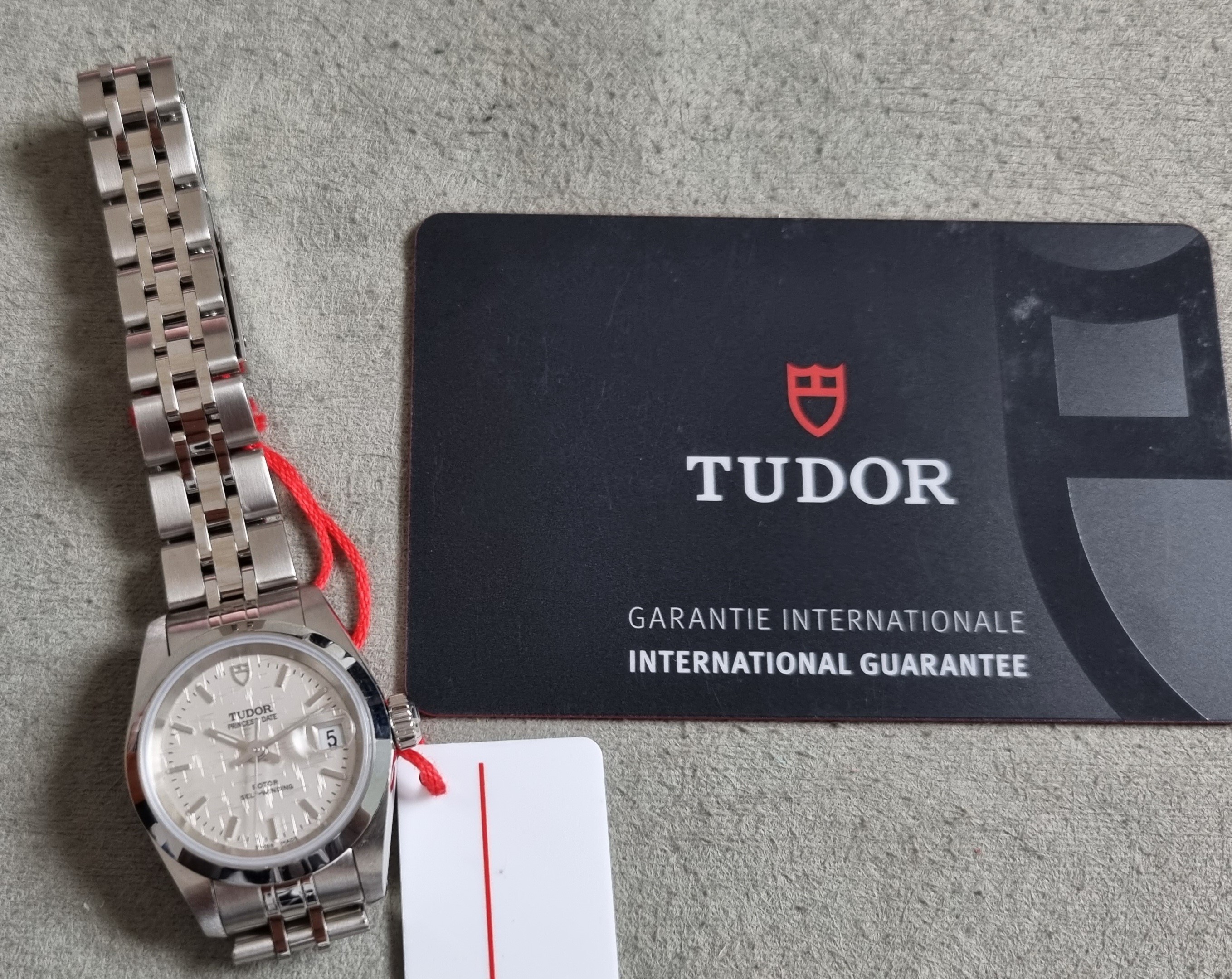 Tudor Prince Date Princess Date 92400 Automatic Silver Dial Steel Ladies Watch New Box Card 10-2022 | San Giorgio a Cremano