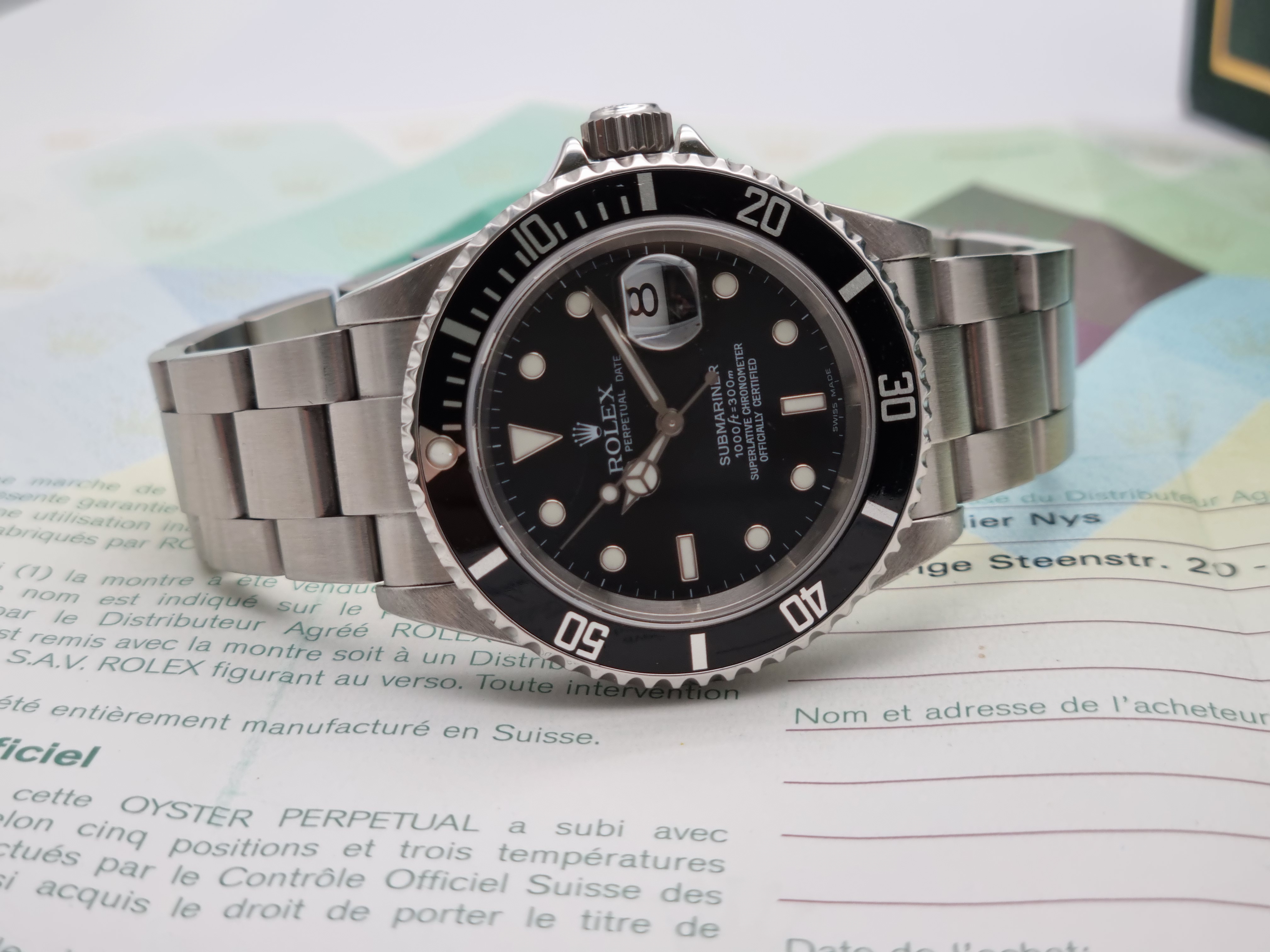 Rolex Submariner Submariner Date 16610 Mm 40 F Serial Year 2004 Good Condition Box And Paper 2004 | San Giorgio a Cremano