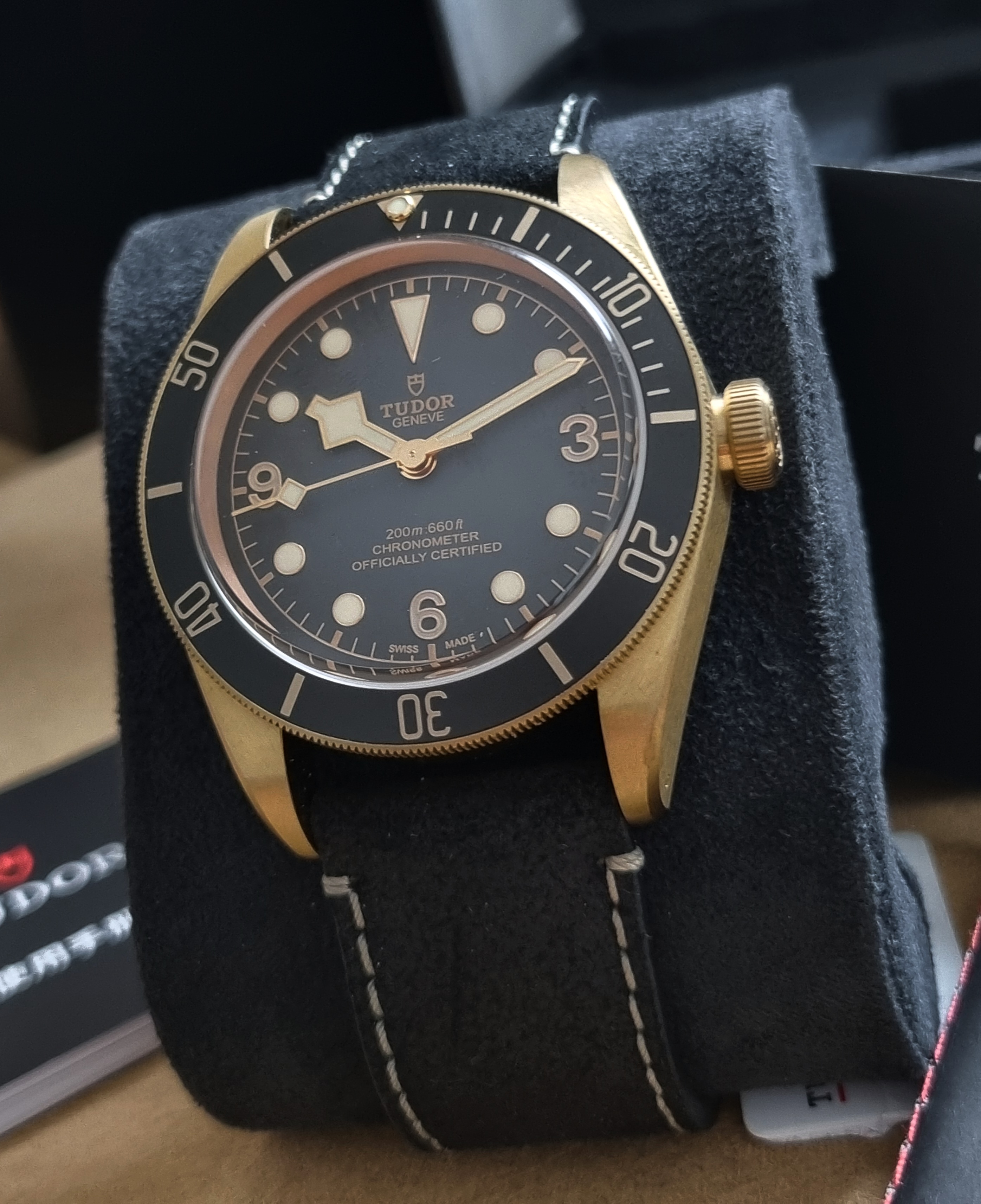 Tudor Heritage Black Bay Black Bay Bronze Slate Grey Dial Men's Watch M79250BA-0001 New Full Set 2025 | San Giorgio a Cremano