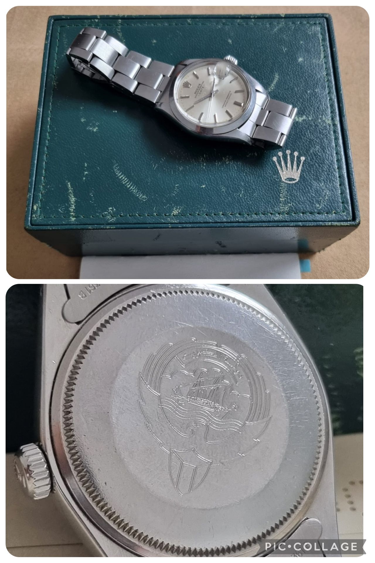 Rolex Oyster Perpetual Date Oyster Perpetual Date 1500 Kuwait Armed Forces Automatic Silver Dial Oyster Full Set | San Giorgio a Cremano