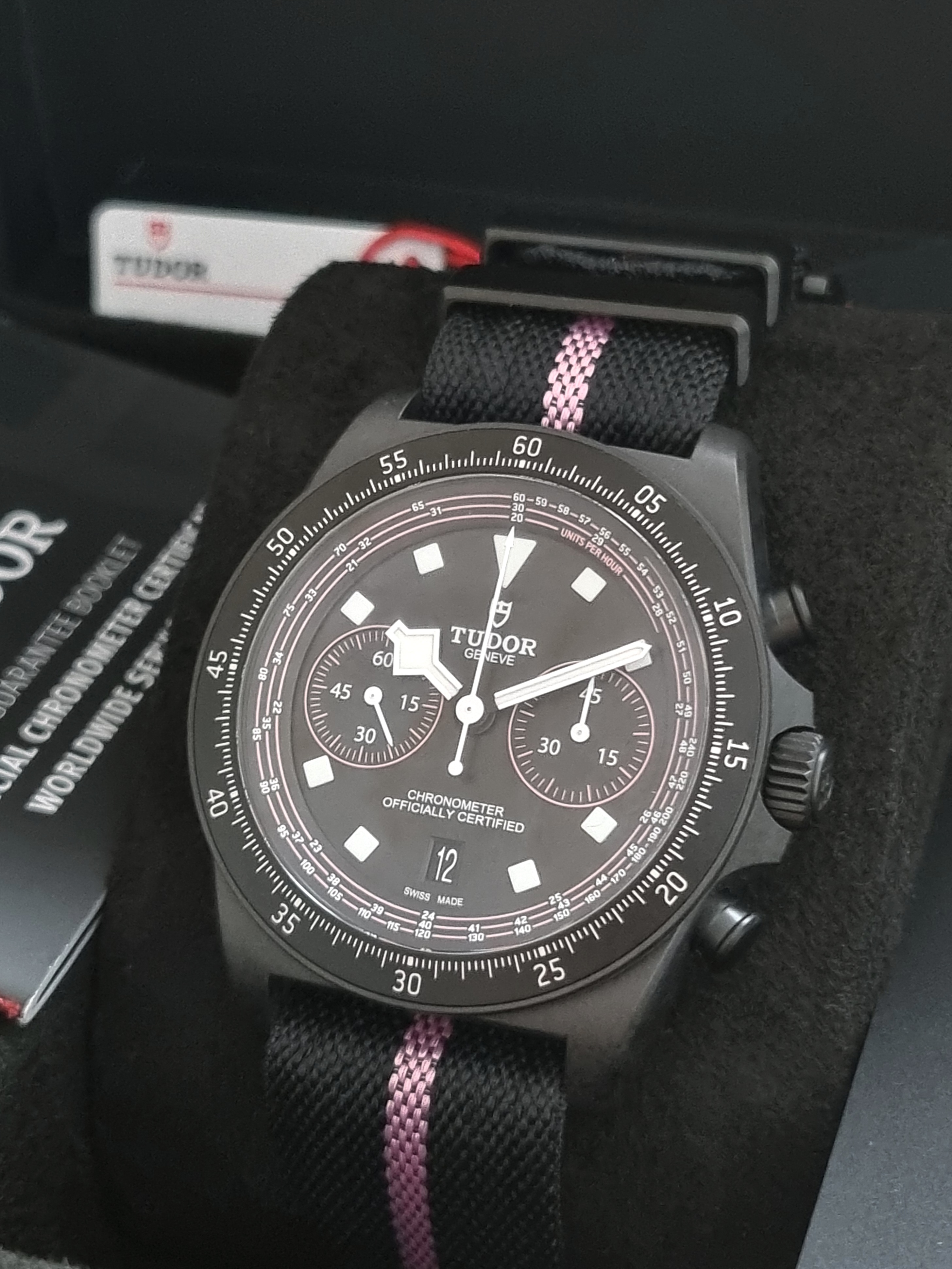 Tudor Pelagos Pelagos Fxd Chrono “Pink” Celebrates The Giro d’Italia Limited 300 Pz New Full Set 05-2025 | San Giorgio a Cremano