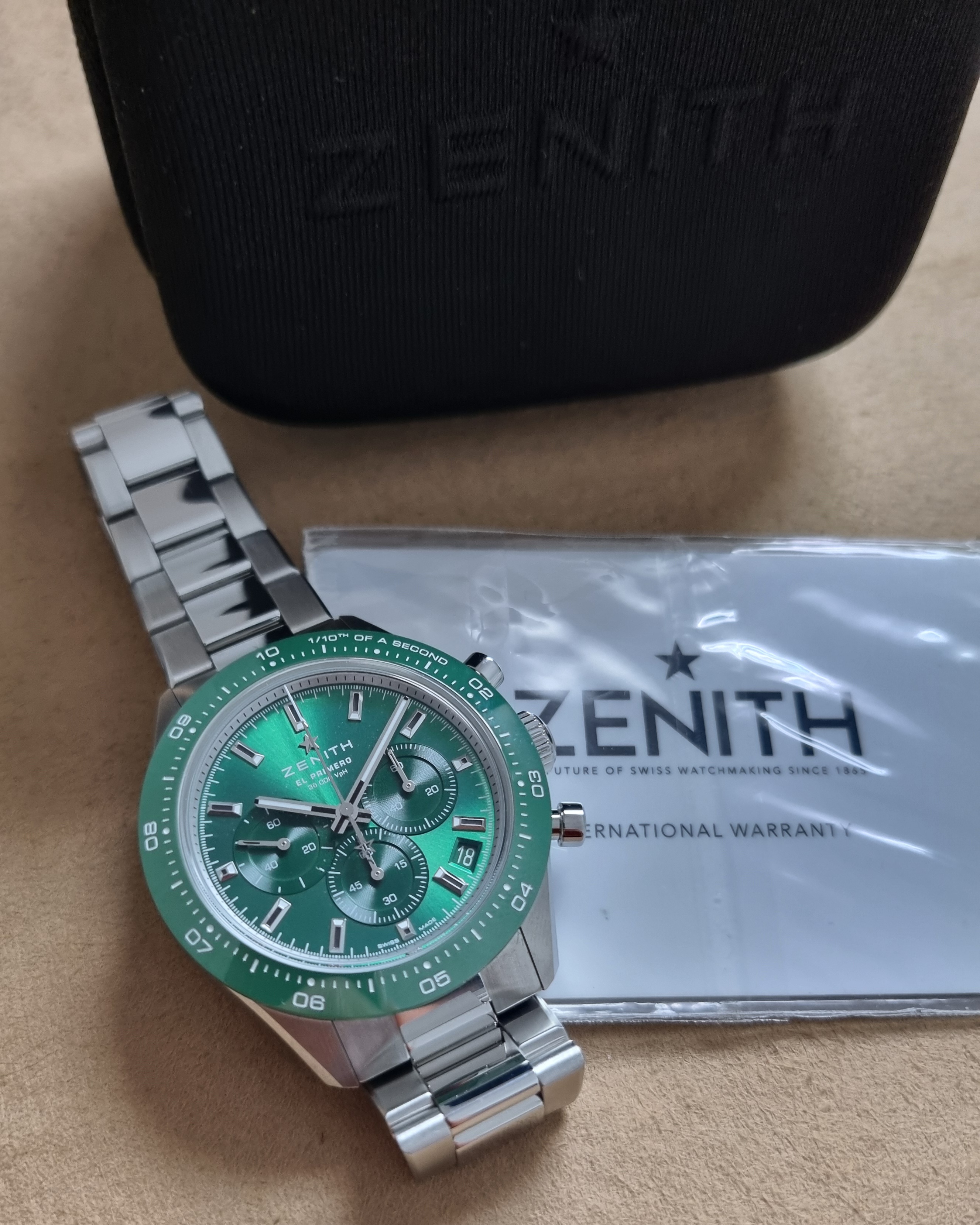 Zenith El Primero Chronomaster Lady Yoshida Special Edition Chronomaster Sport Limited To 244 Pieces 03.3107.3600/56.M3100 New Travel box and Warranty Card 04-2024