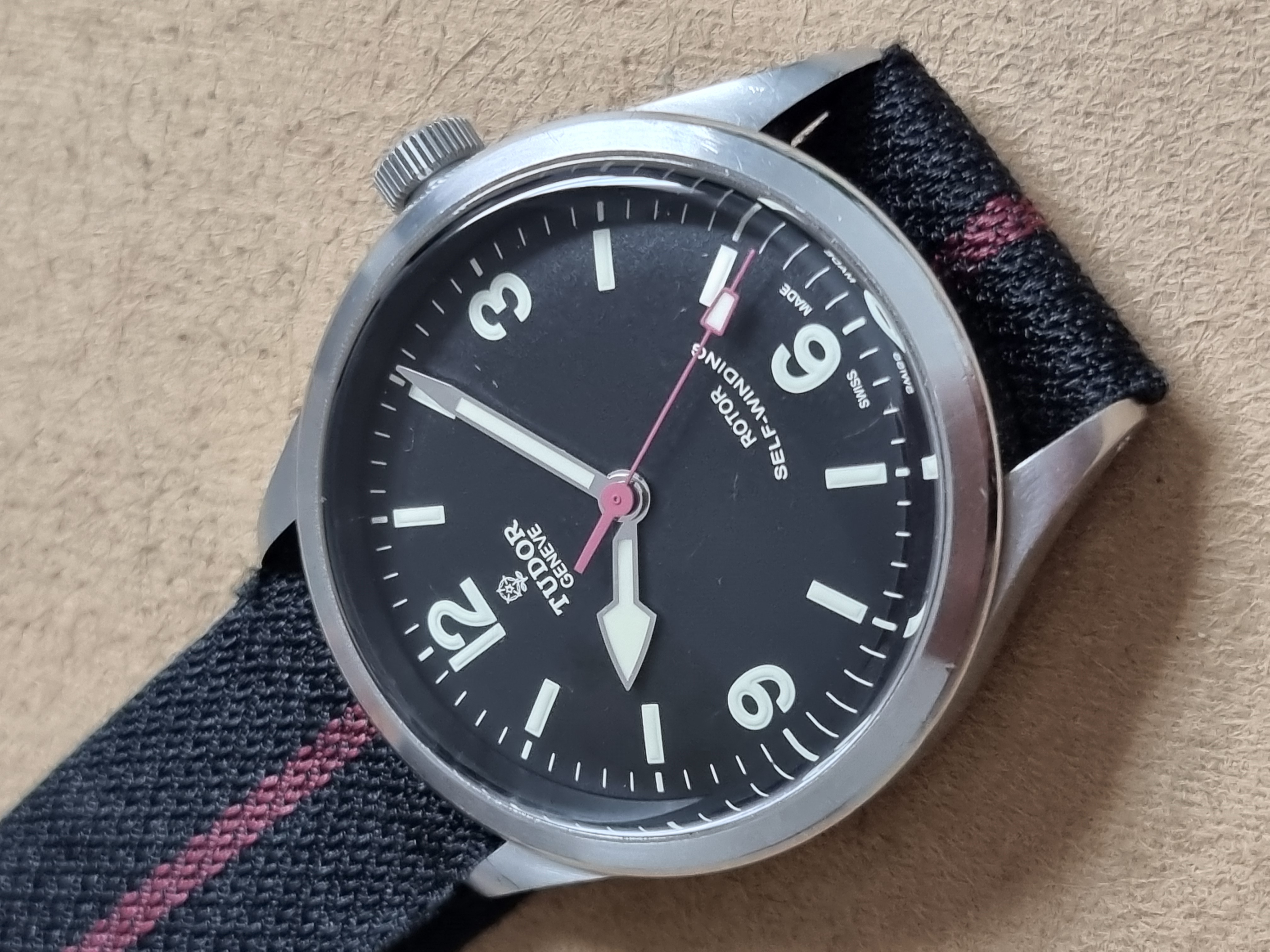 Tudor Heritage Ranger Heritage Ranger Ref. 79910 Steel 41Mm Black Dial Nato Strap Good Condition No Box No Paper | San Giorgio a Cremano