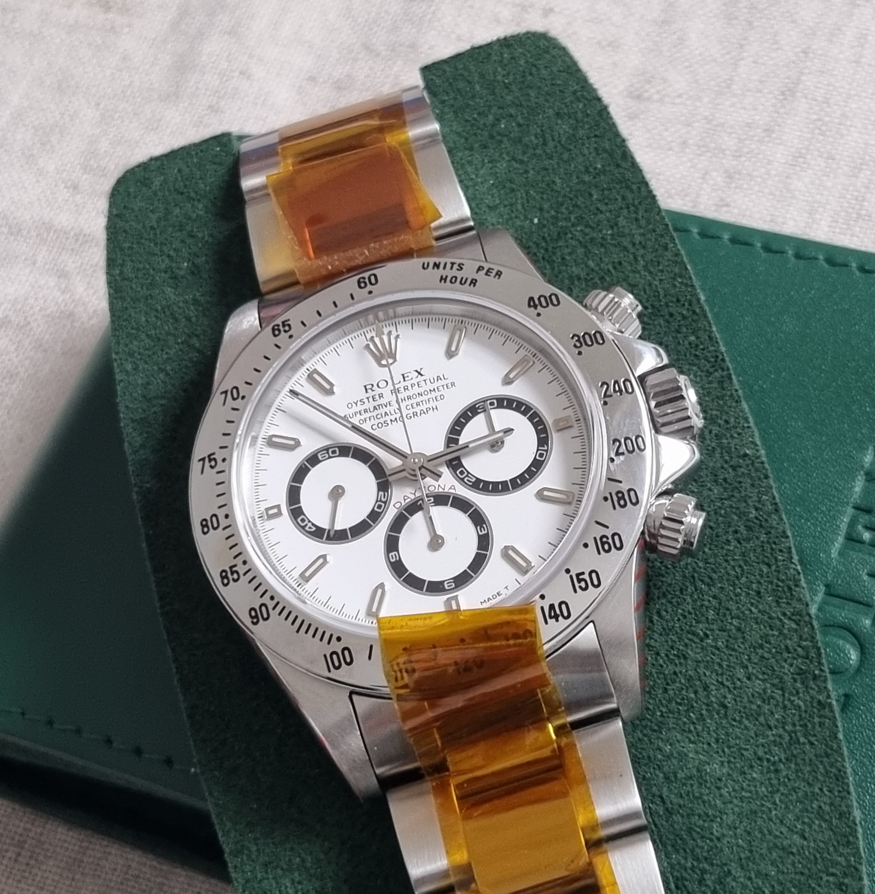 Rolex Daytona Daytona Steel 40 Mm White Dial Zenith Movement 16520 U Serial 1997 Service 2021 | San Giorgio a Cremano