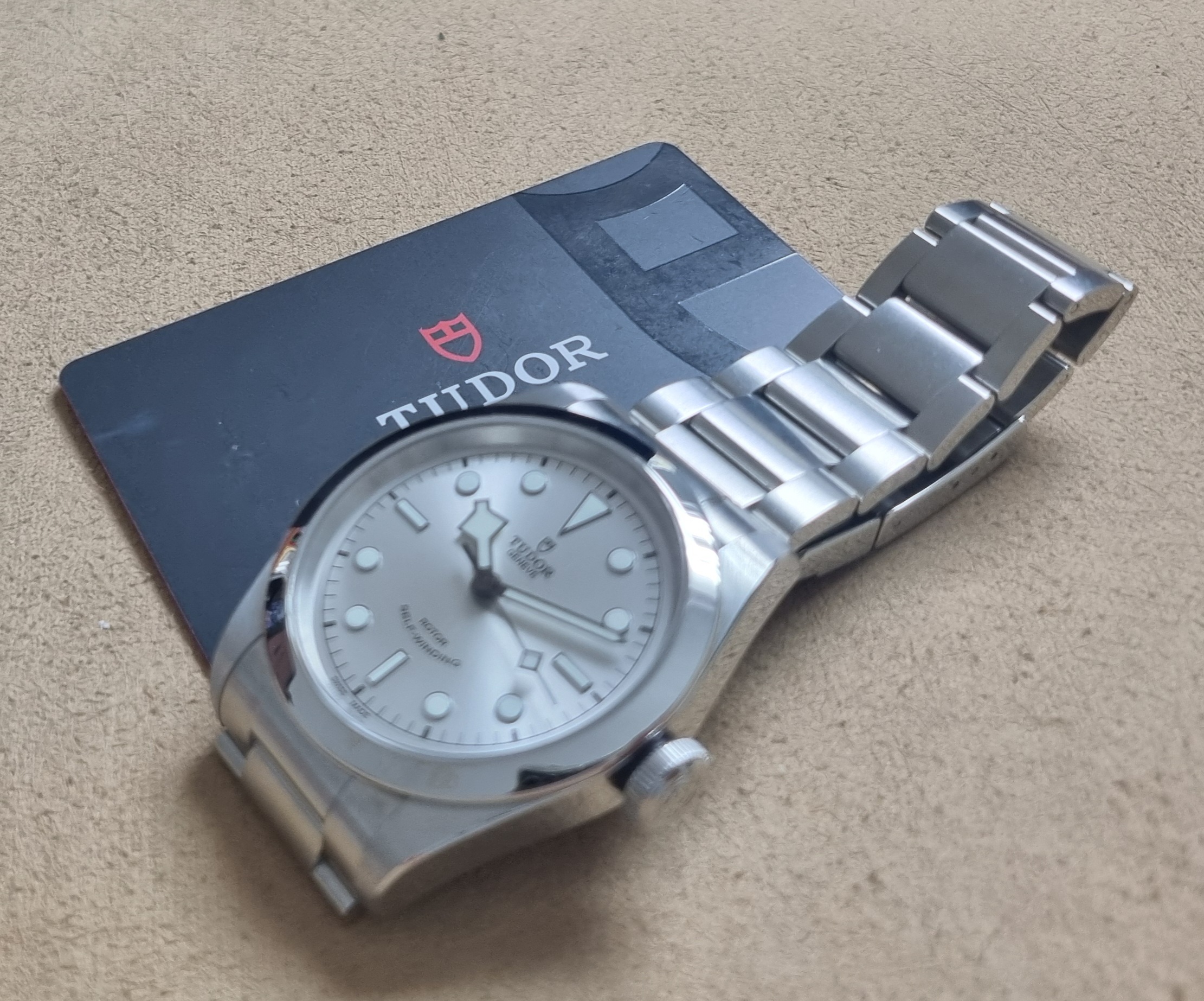 Tudor Heritage Black Bay Black Bay 41 - 79540 Steel Silver Dial Automatic Bracelet Box And Card 11-2022 | San Giorgio a Cremano
