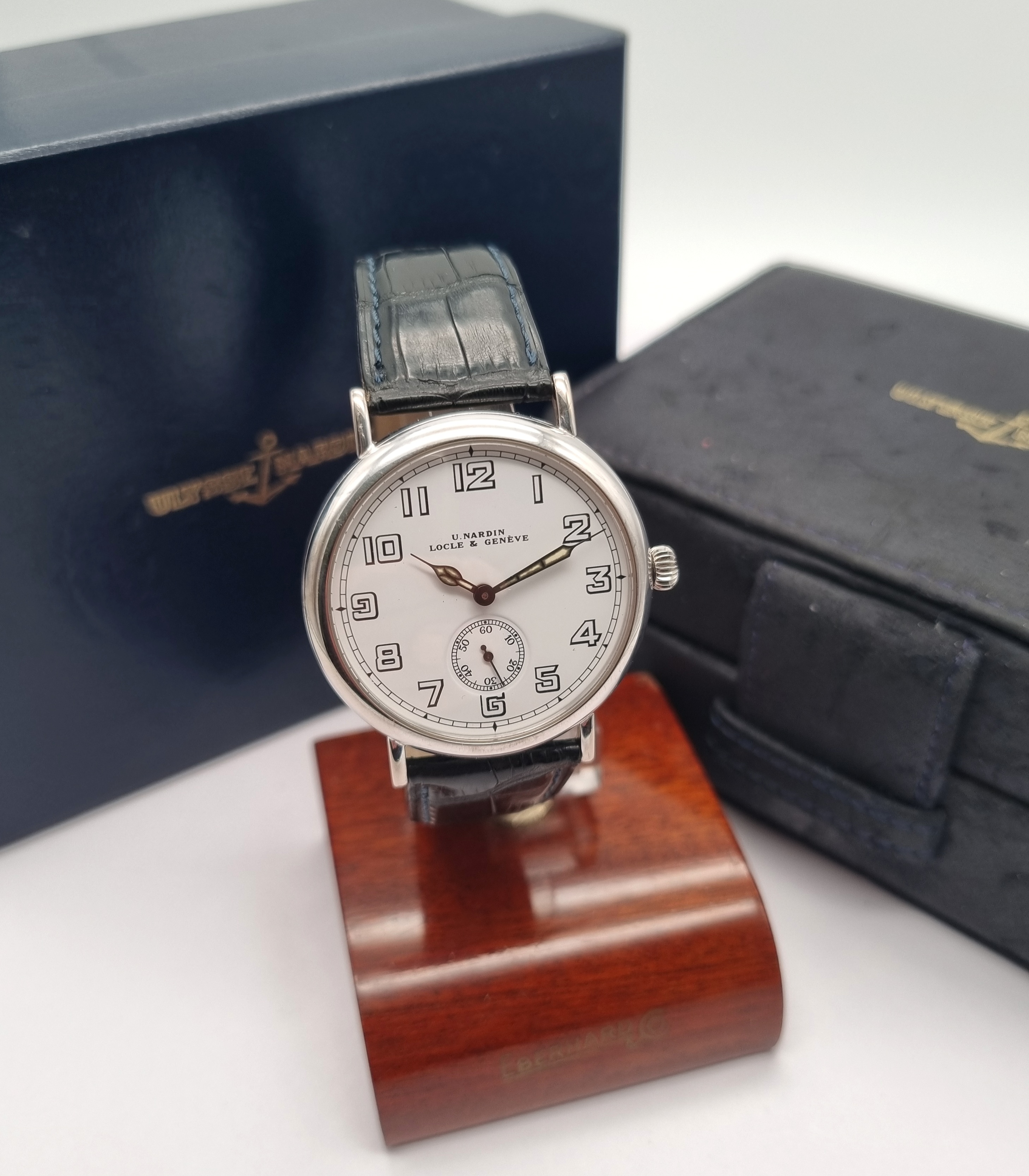 Ulysse Nardin RARE GUARDIA REALE LIMITED EDITION WHITE GOLD 18 KT MM 39 MANUAL 403s