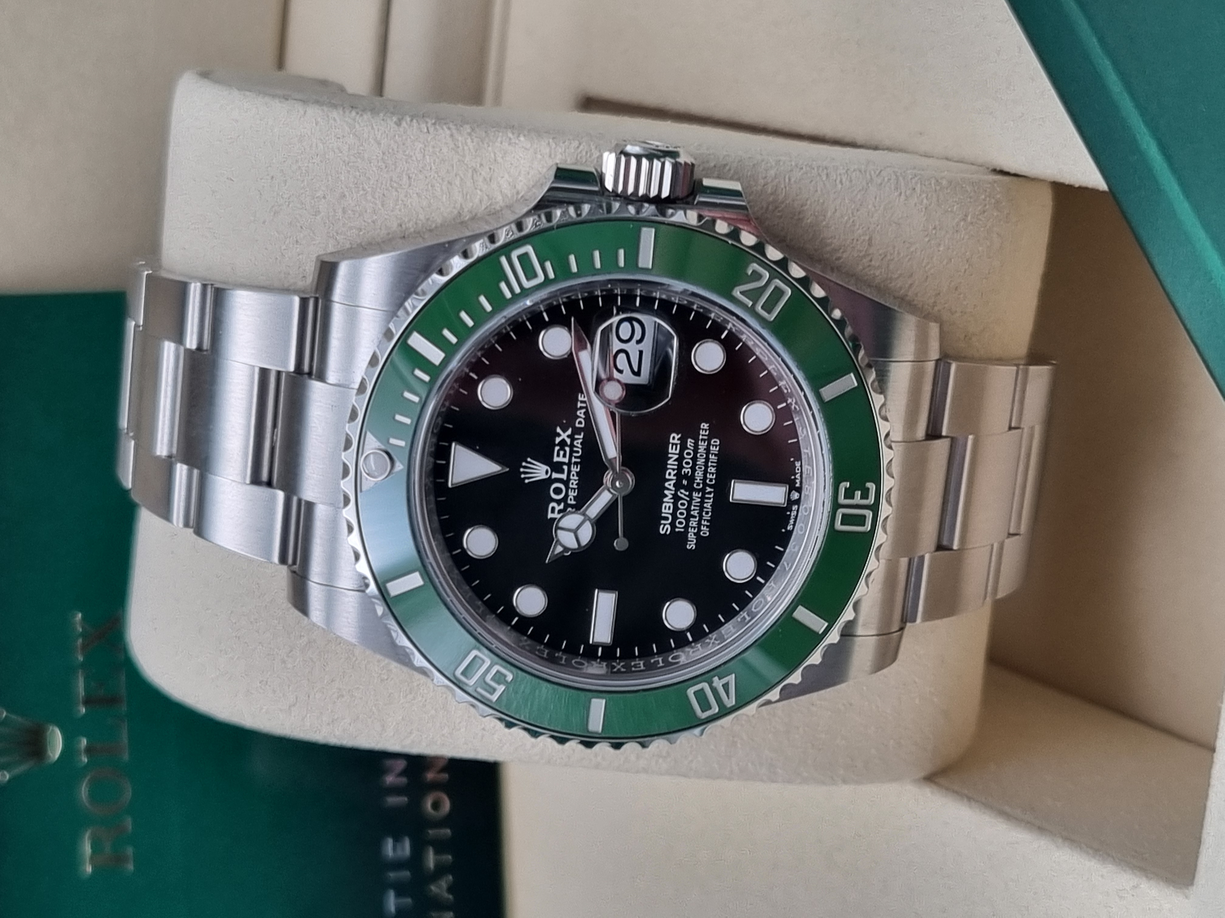 Rolex Submariner Date  Submariner Date 126610LV Date Starbucks 41MM Full Set New 10-2025