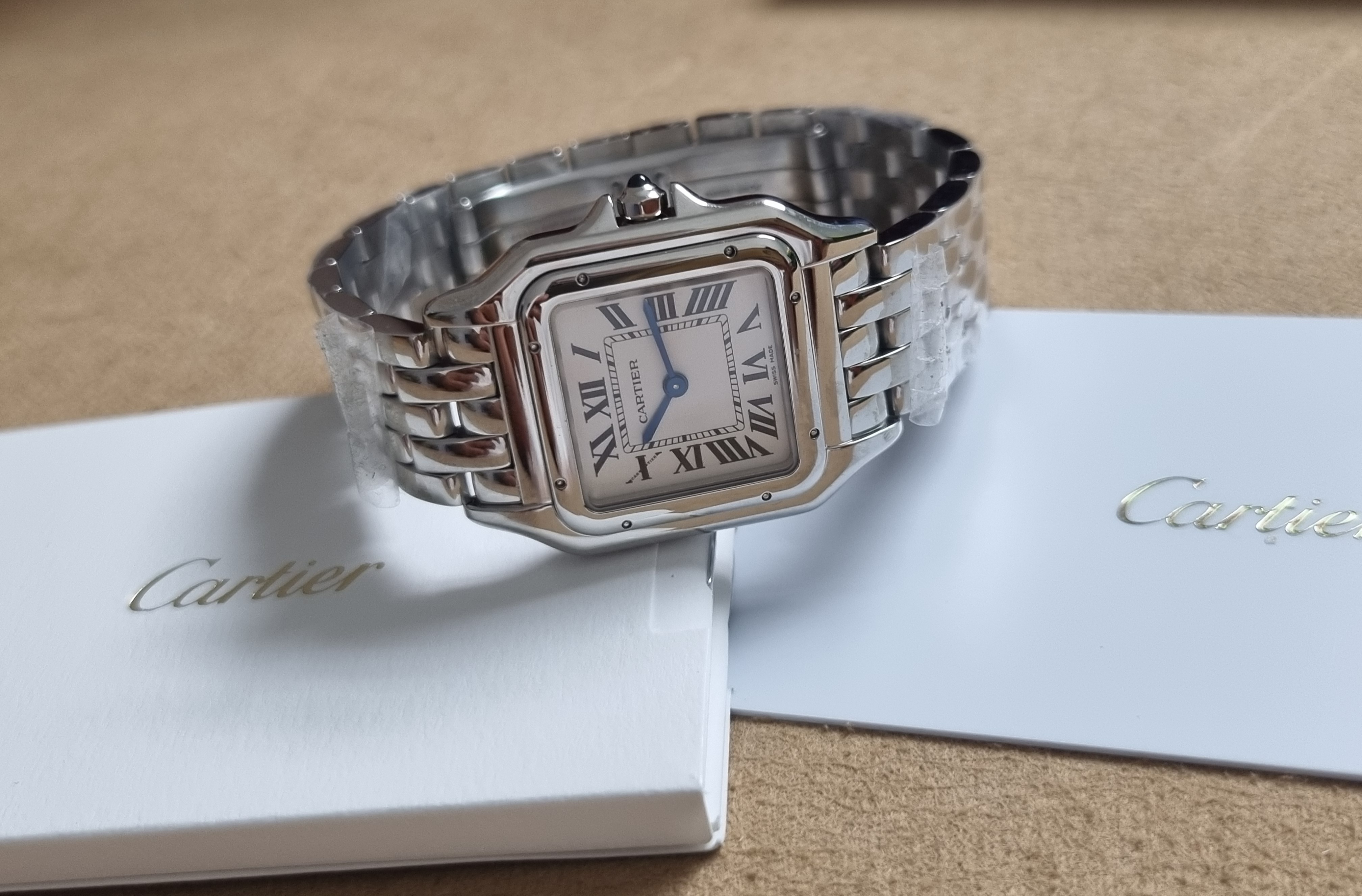 Cartier Panthère Panthère Medium De Cartier WSPN0015 Steel Silver Dial Stickers Full Set New 18-05-2026 | San Giorgio a Cremano