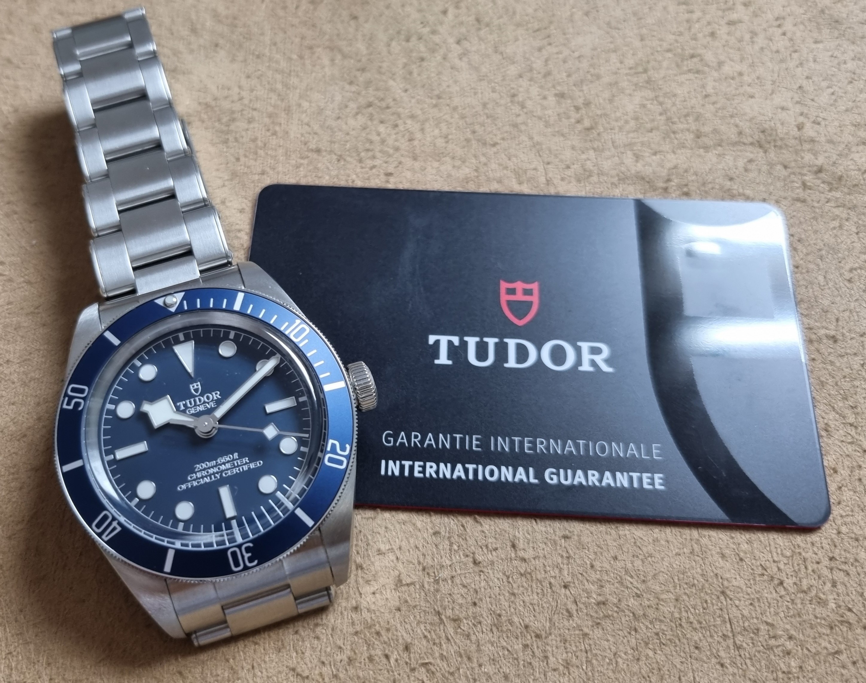 Tudor Heritage Black Bay  Black Bay Fifty-Eight Steel Automatic Blu Dial Steel Bracelet New Box & Card 13-06-2026 | San Giorgio a Cremano