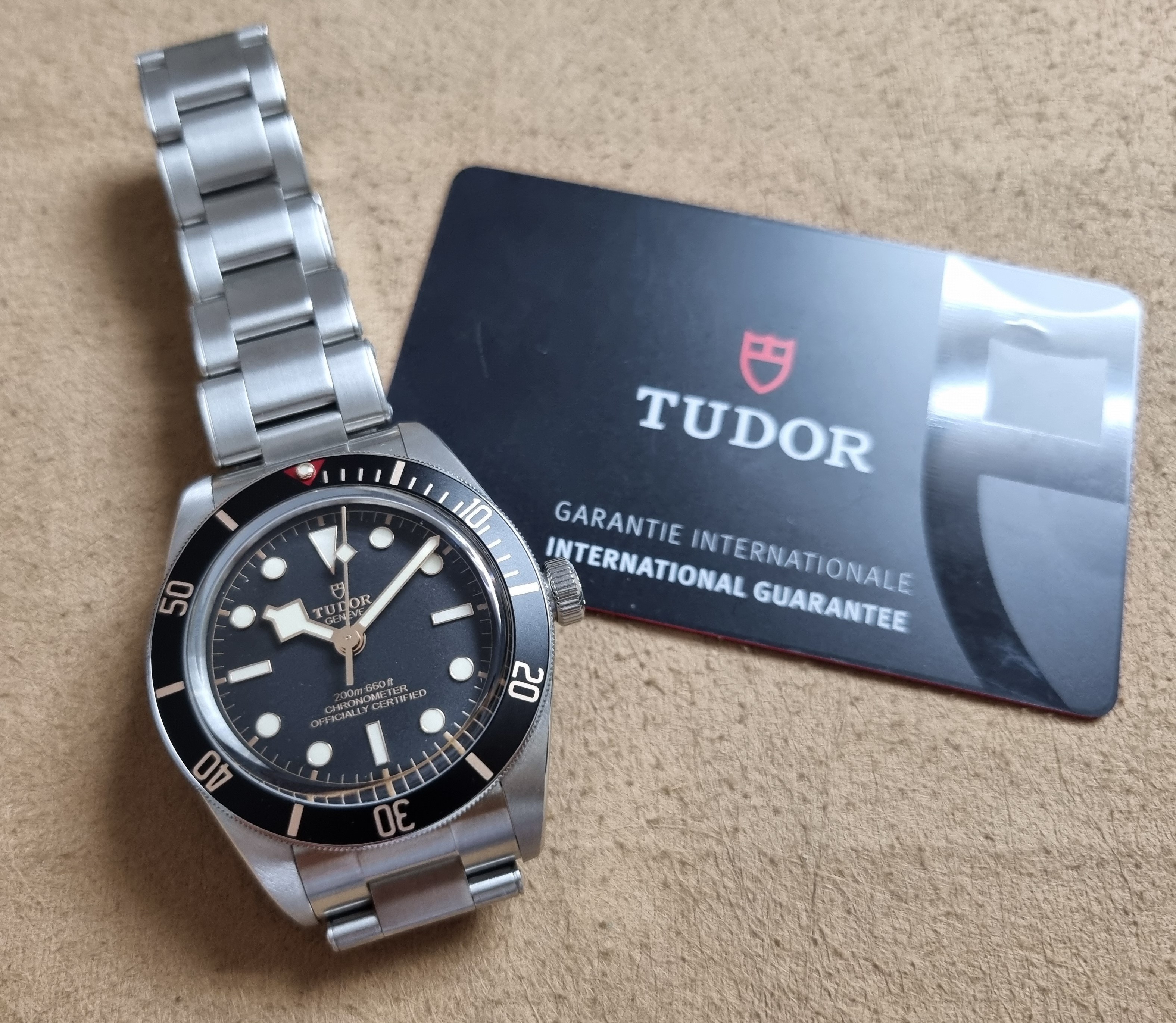 Tudor Heritage Black Bay Black Bay Fifty-Eight Steel Automatic Black Dial Steel Bracelet New Box & Card 11-06-2026 | San Giorgio a Cremano