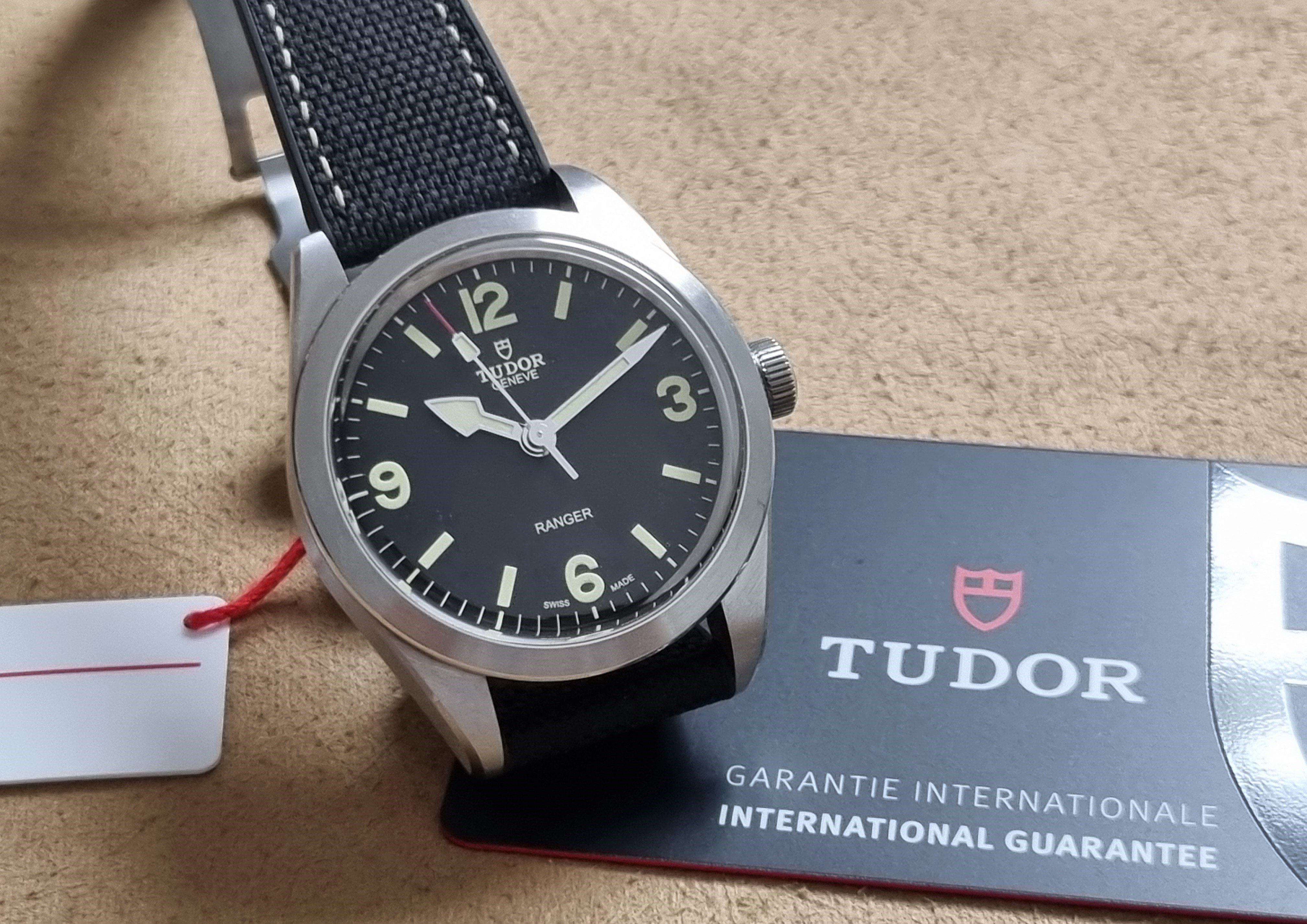 Tudor Heritage Ranger Ranger M79950-0002 – Steel Mm 39 - Black Dial - New – Full Set – 14-07-2022
